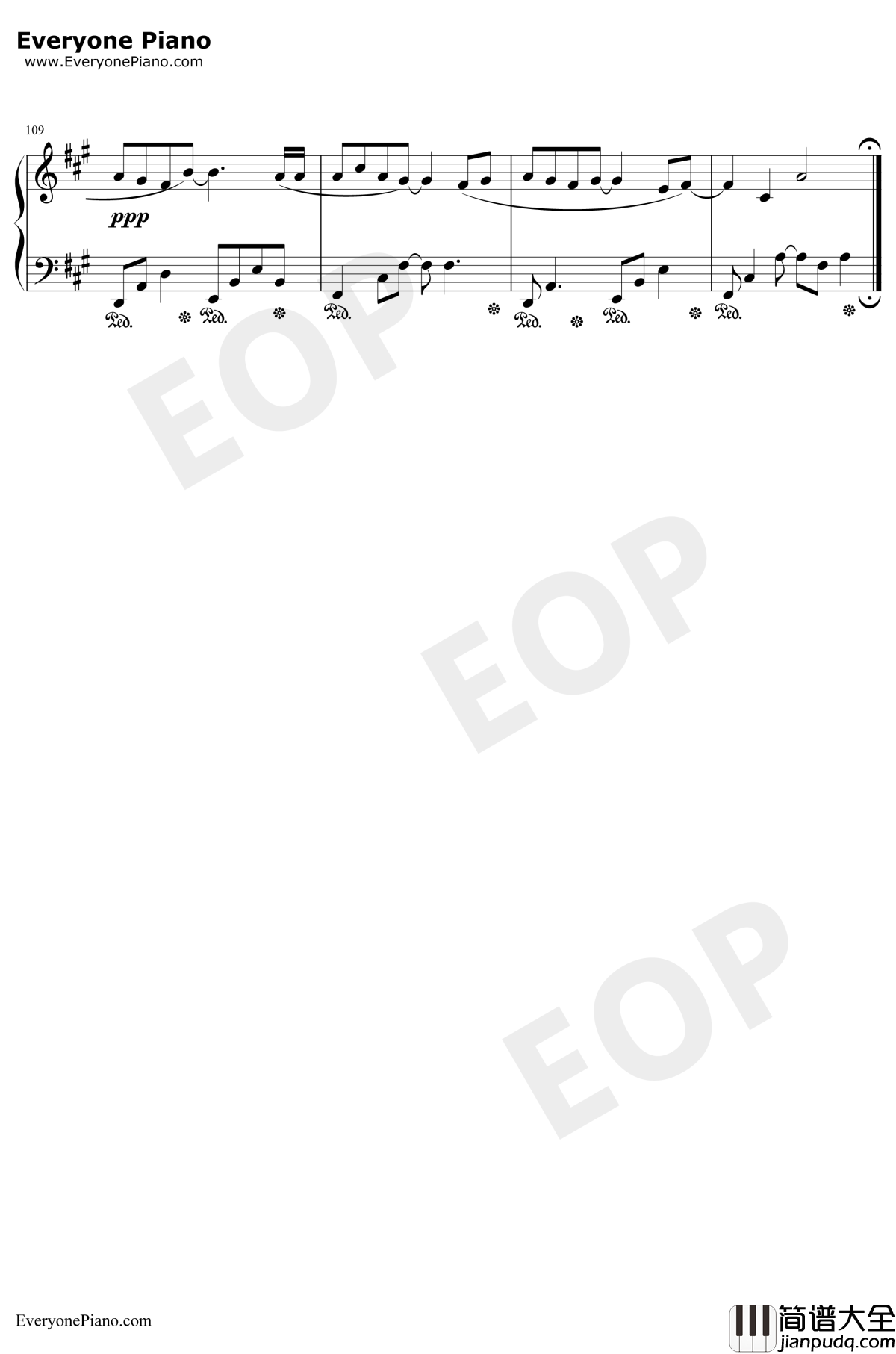 Mirage钢琴谱_DJOkawari_海市蜃楼