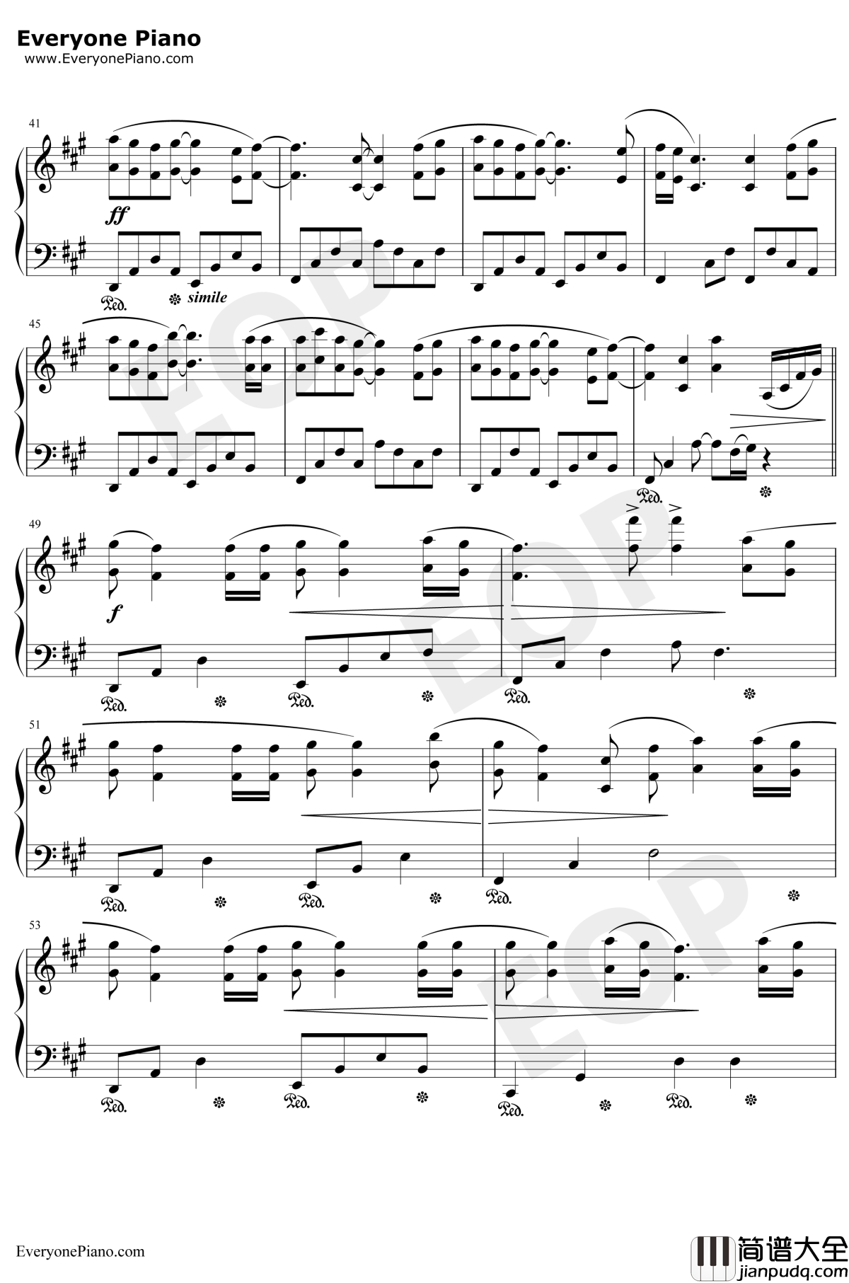 Mirage钢琴谱_DJOkawari_海市蜃楼