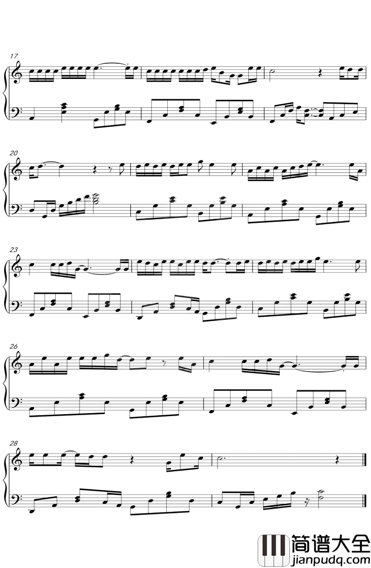 浪子回头钢琴谱_茄子蛋_浪子回头,少年鲜衣怒马