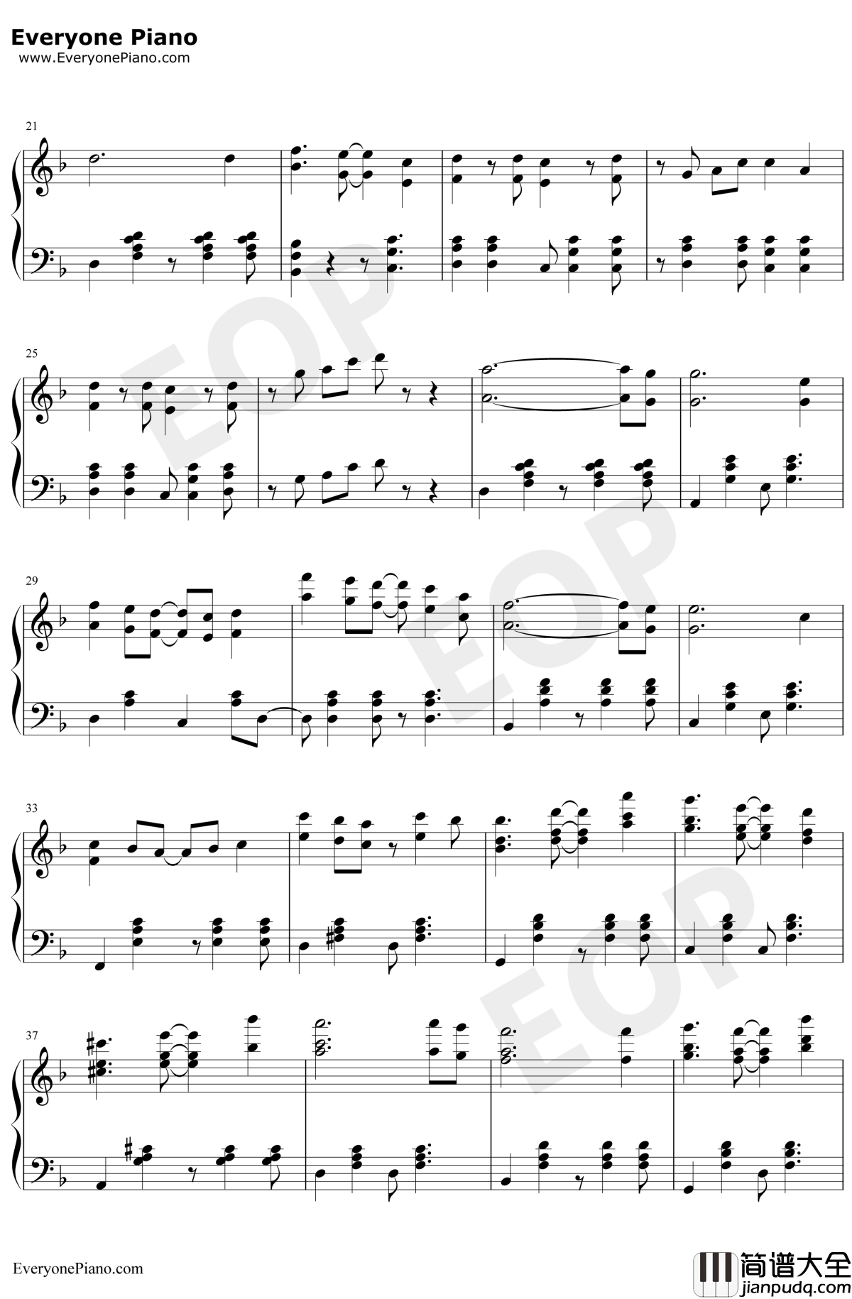 疾风钢琴谱_疾风少女_新喜剧之王主题曲