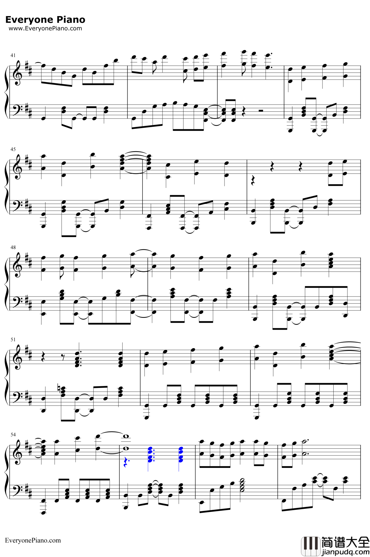 春拟き钢琴谱_やなぎなぎ_我的青春恋爱喜剧果然有问题续OP