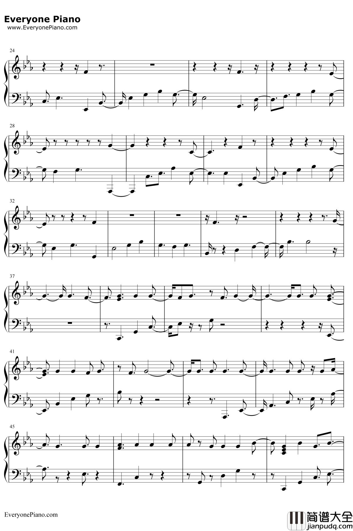 CanYou_Feel_It钢琴谱_Highlight