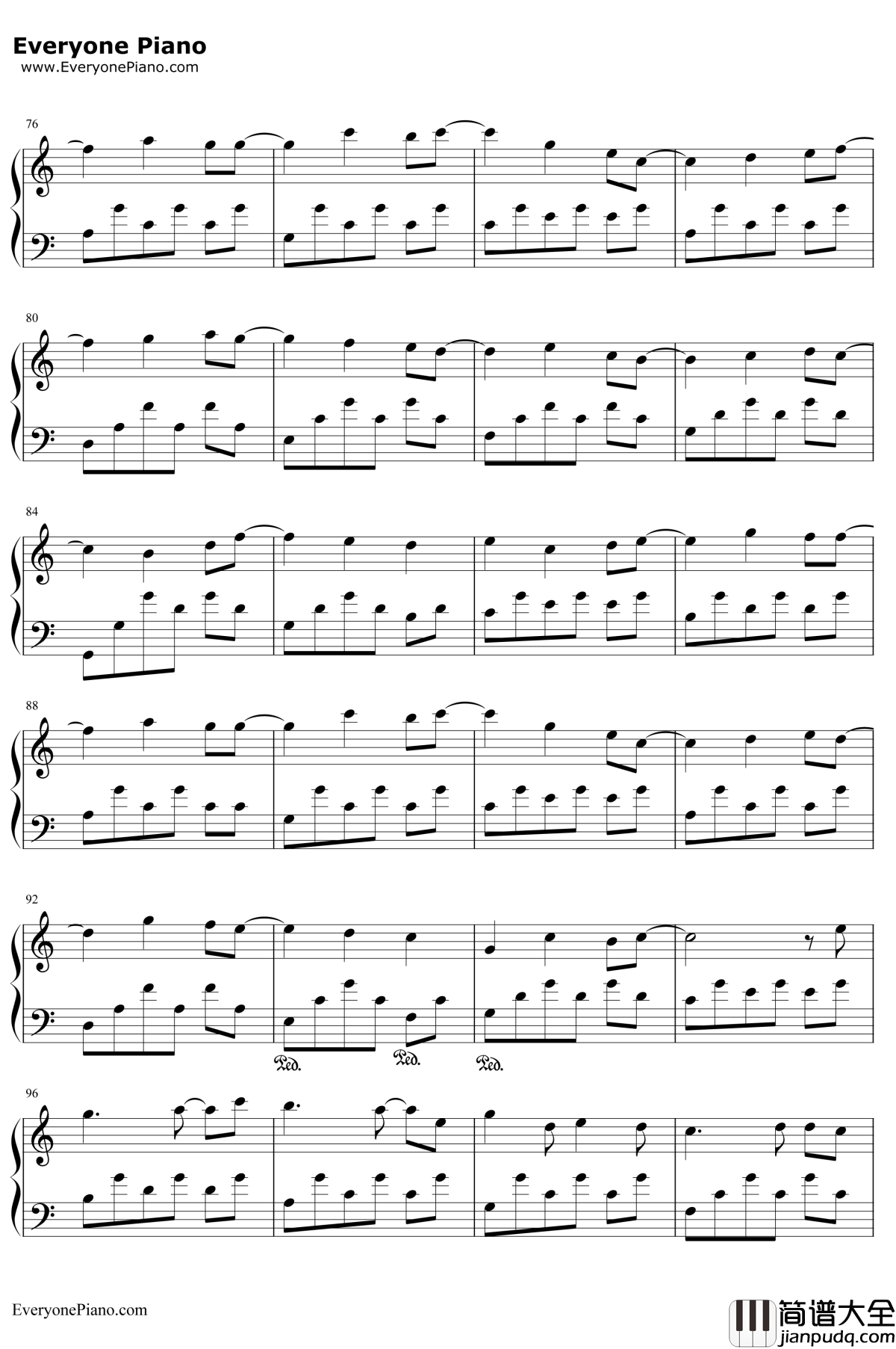 Joy钢琴谱_乔治·温斯顿_GeorgeWinston