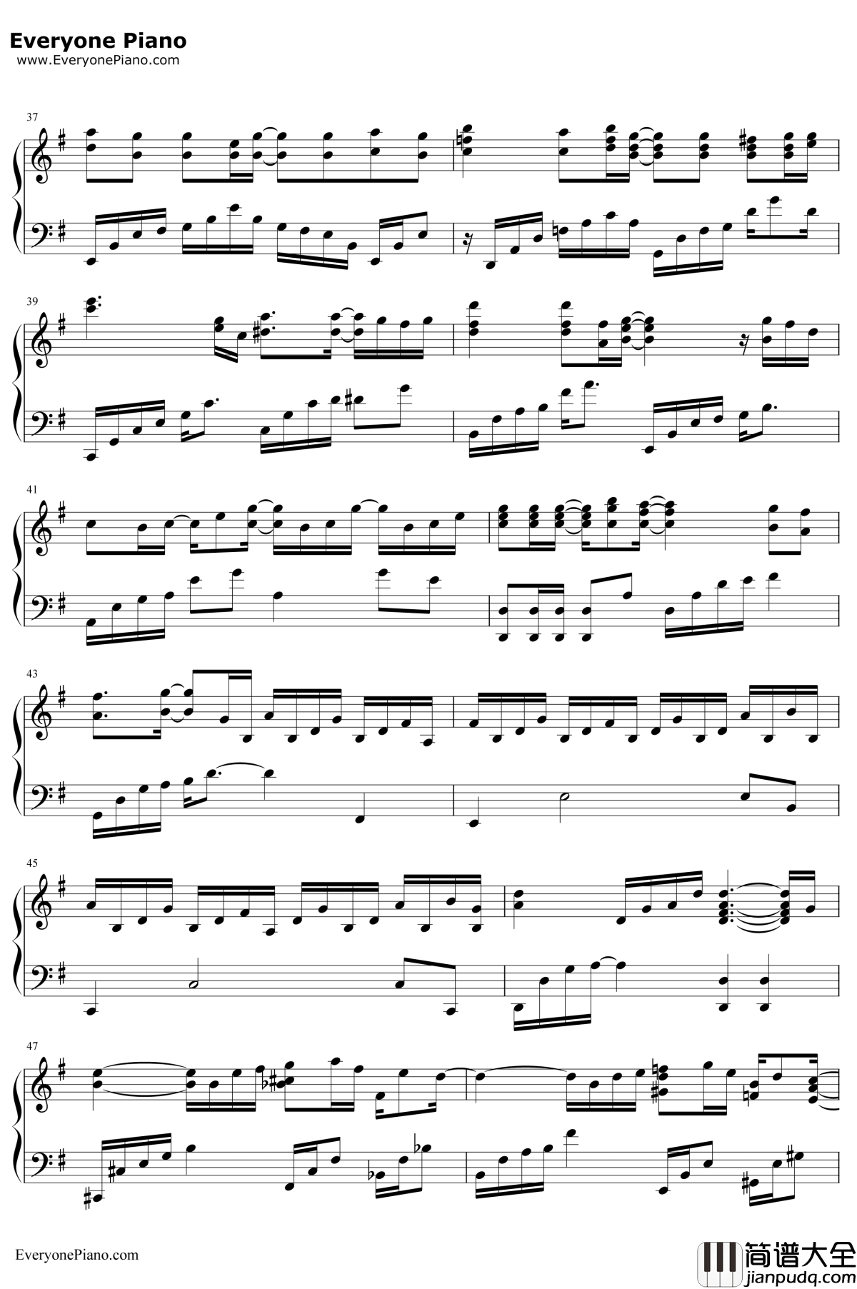 风的痕迹钢琴谱_VK克