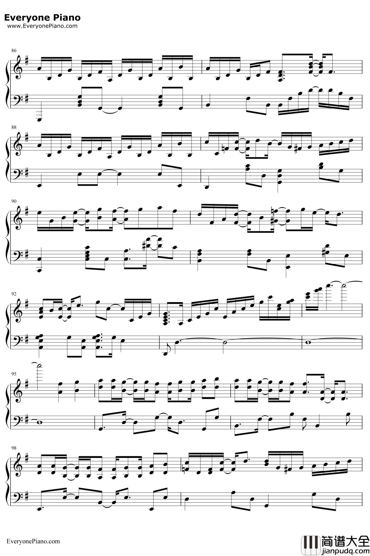 风的痕迹钢琴谱_VK克