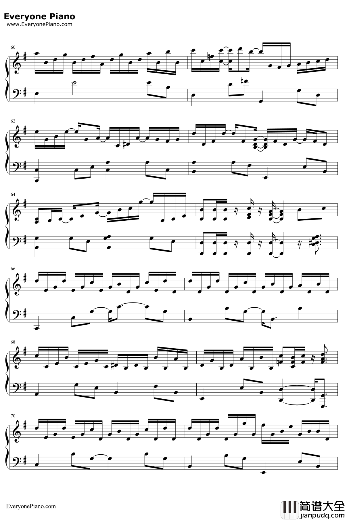 风的痕迹钢琴谱_VK克