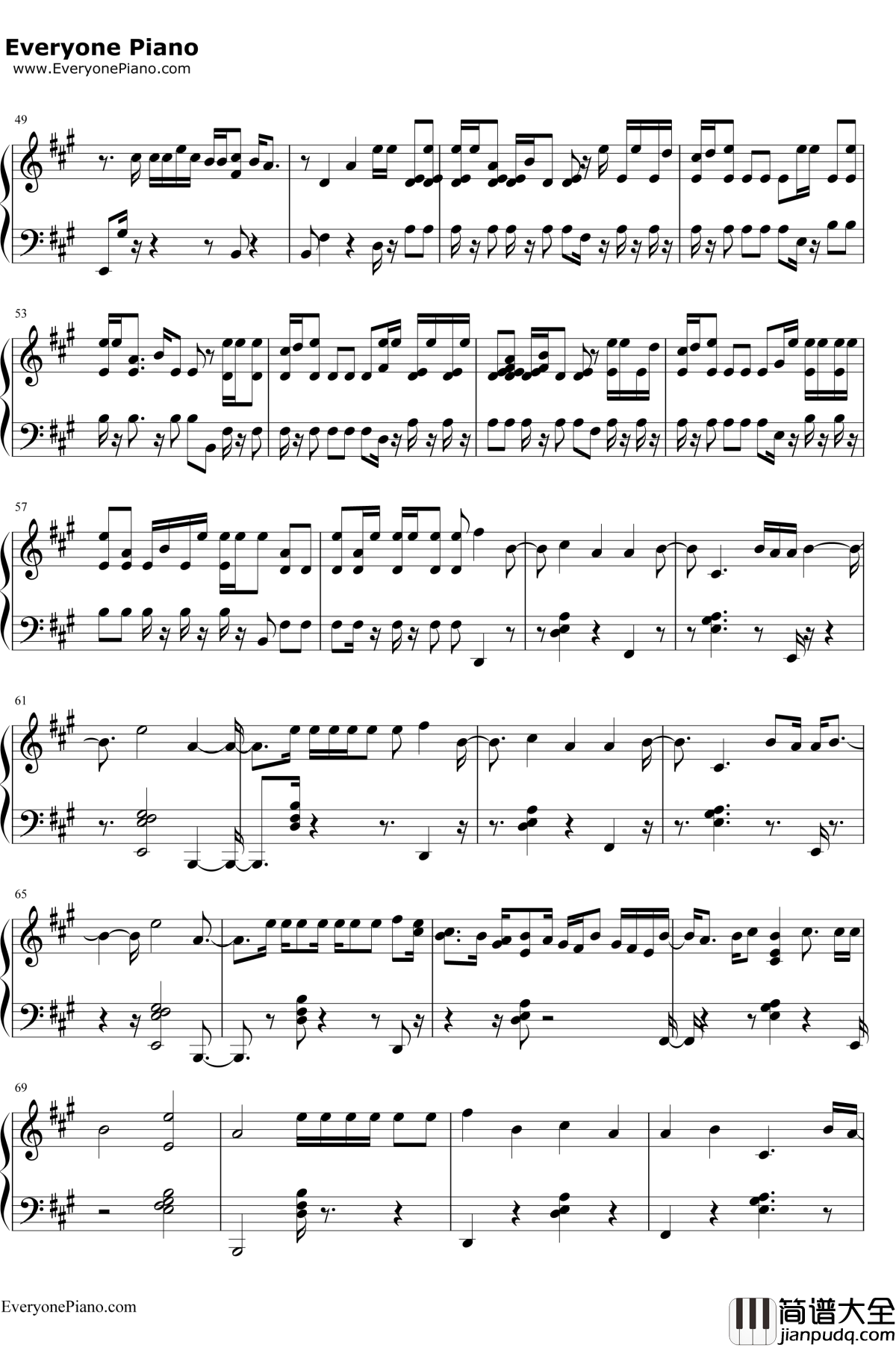 Now_Or_Never钢琴谱_Halsey