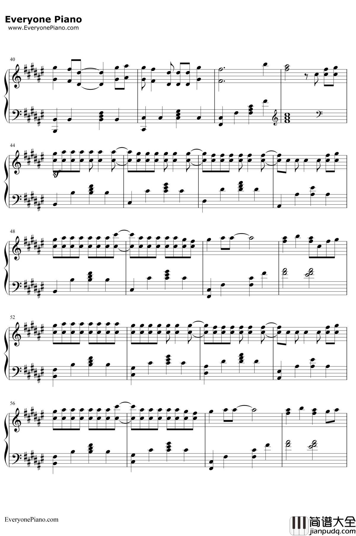 secret_base君がくれたもの钢琴谱_ZONE_完美版