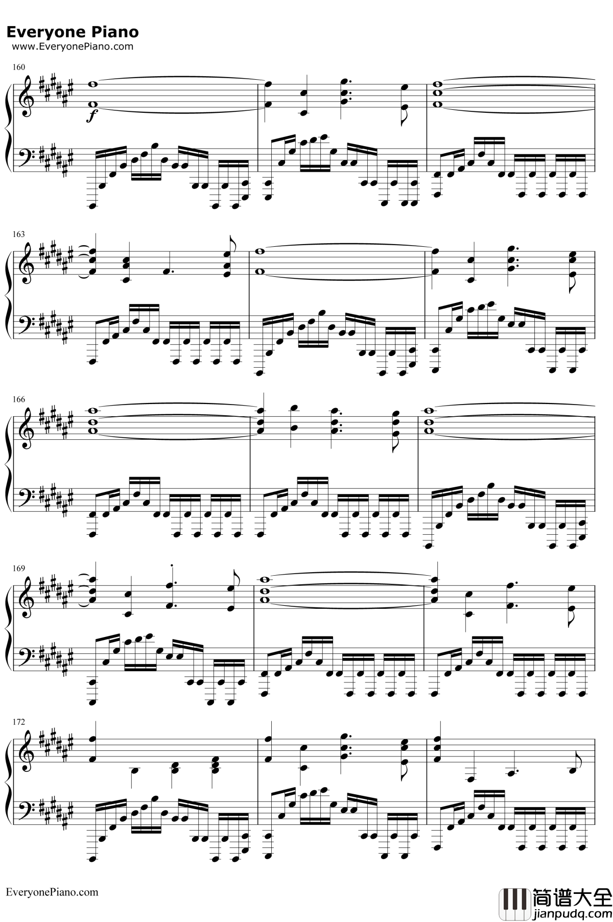 secret_base君がくれたもの钢琴谱_ZONE_完美版