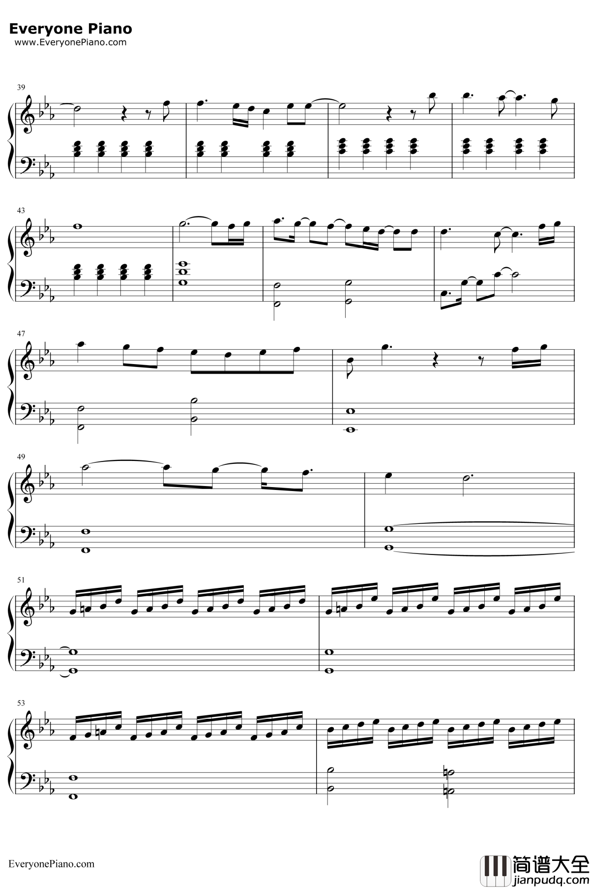 If_I_Dare钢琴谱_SaraBareilles_性别之战插曲