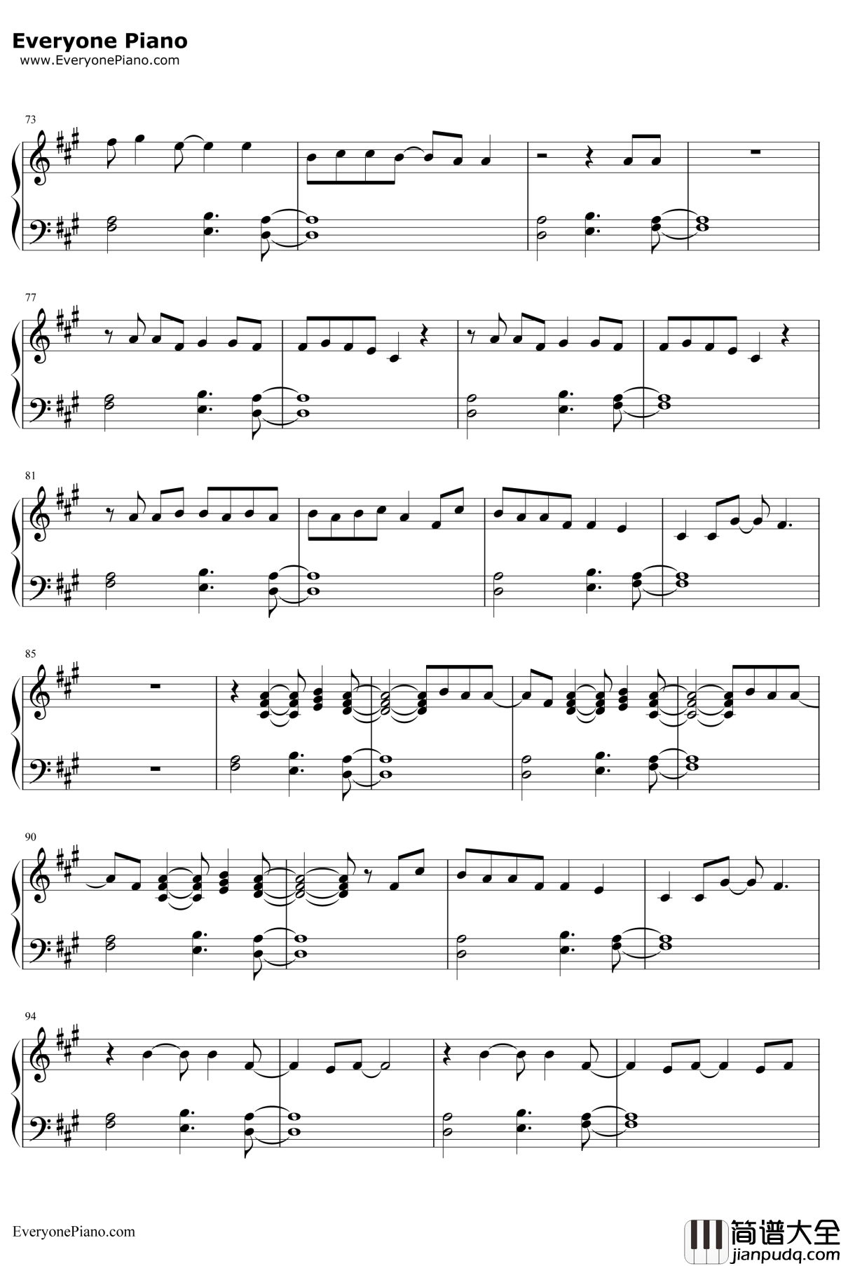 Find_You钢琴谱_NickJonas