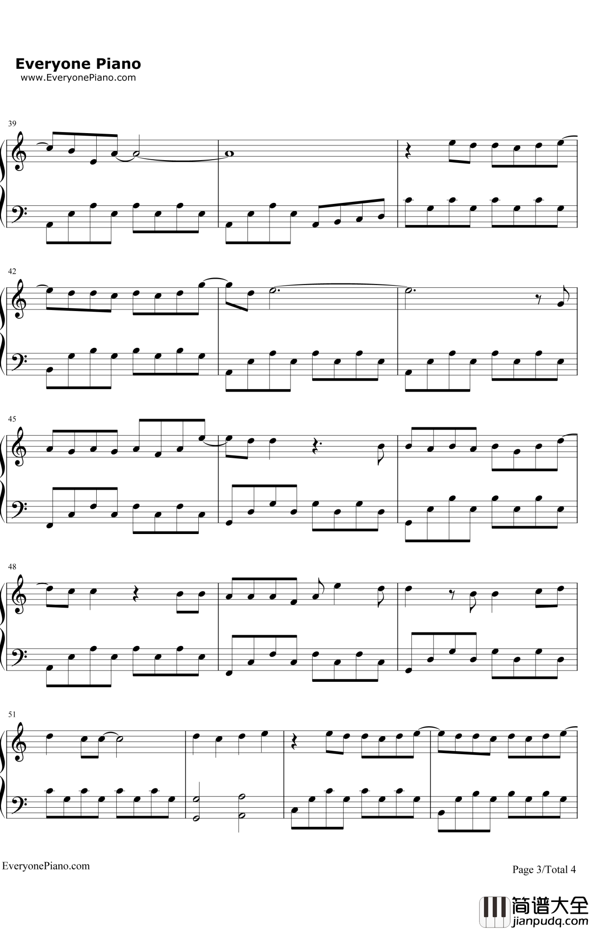 绅士钢琴谱_薛之谦