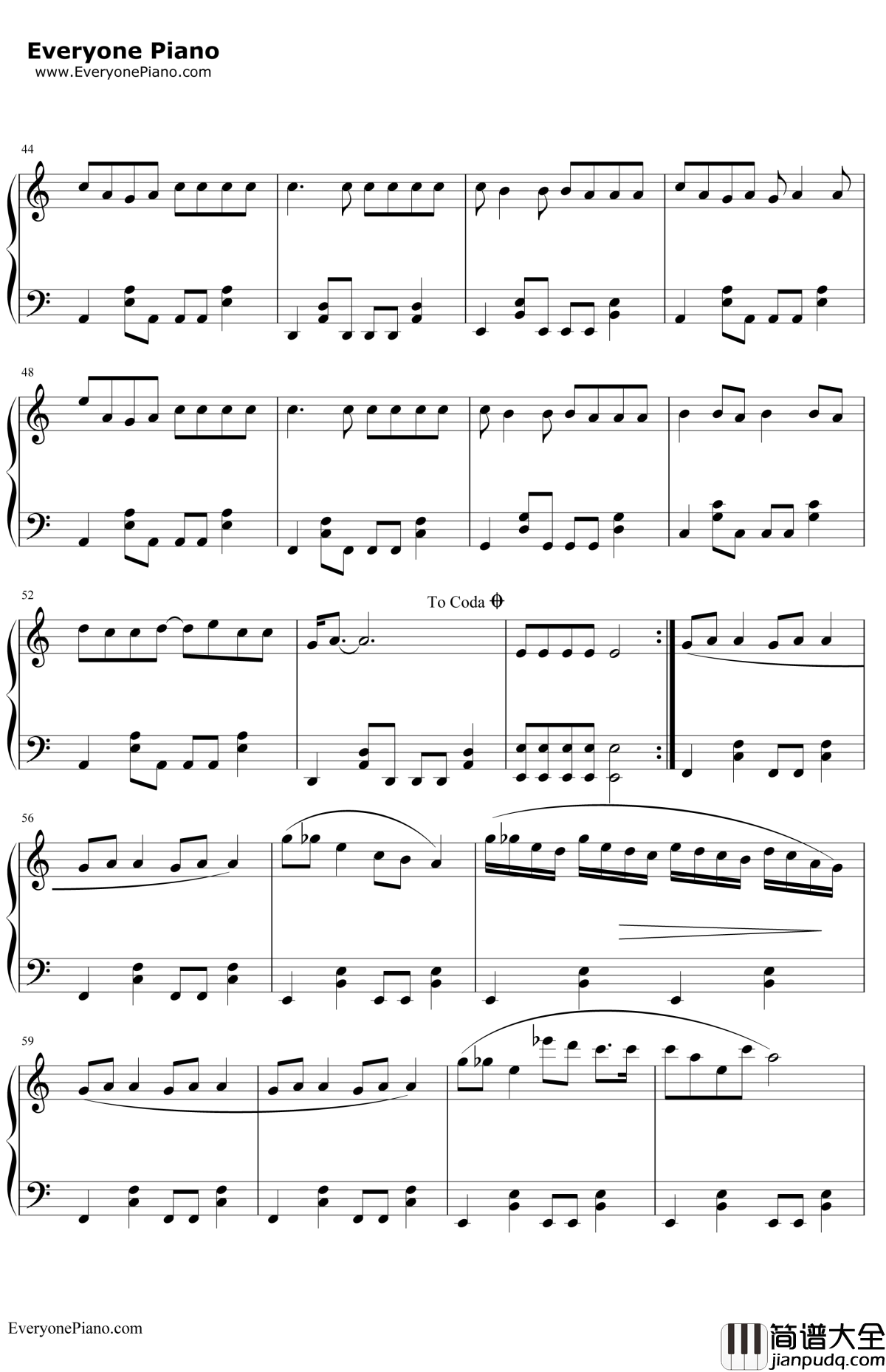 李白钢琴谱_李荣浩