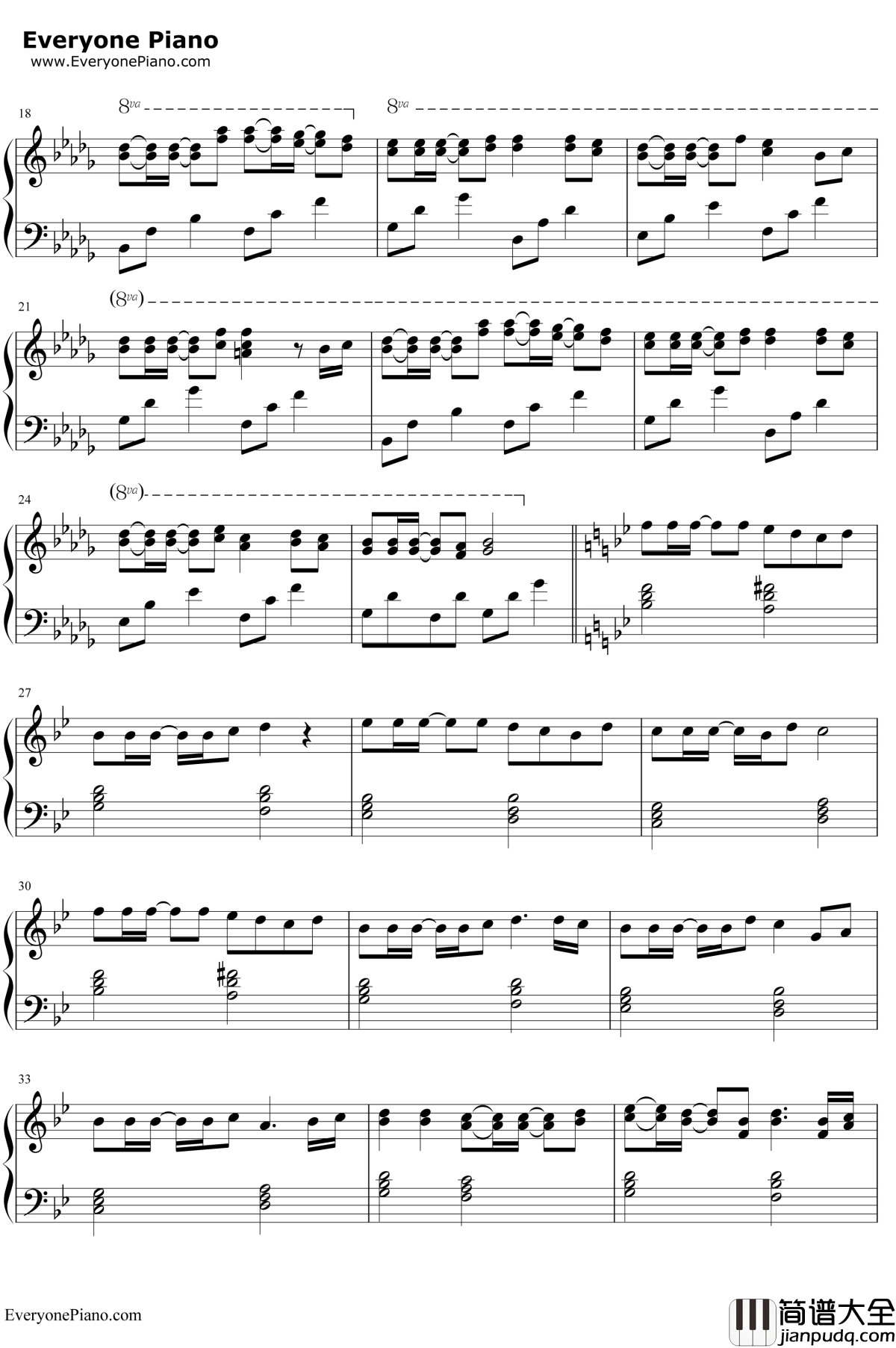 悪ノ召使钢琴谱_鏡音レン