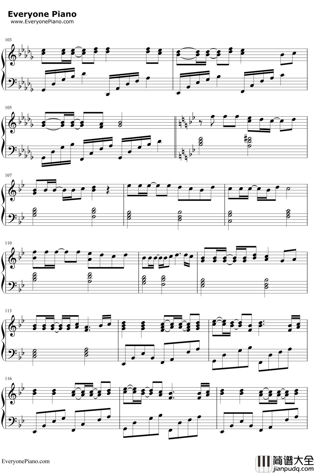 悪ノ召使钢琴谱_鏡音レン