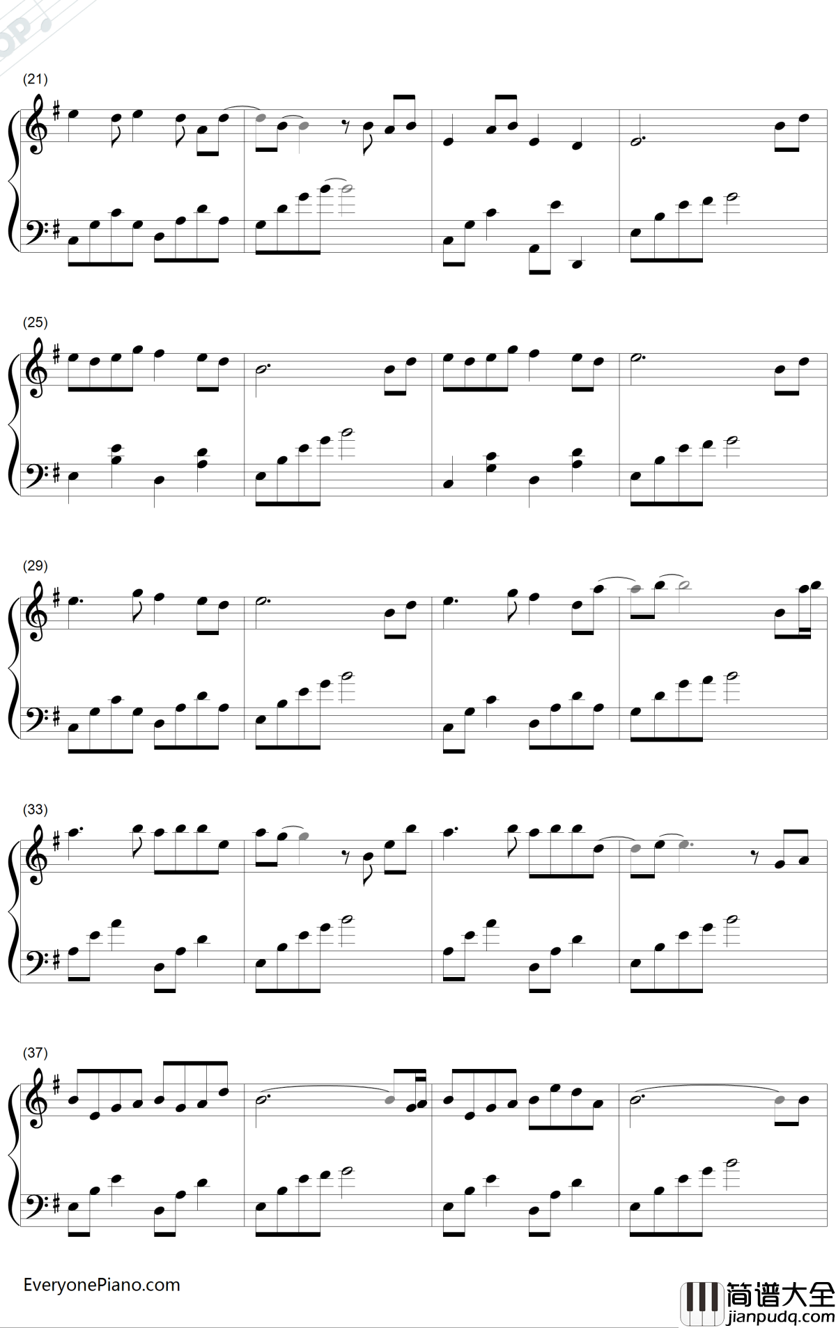 枫思秋月钢琴谱__赵海洋