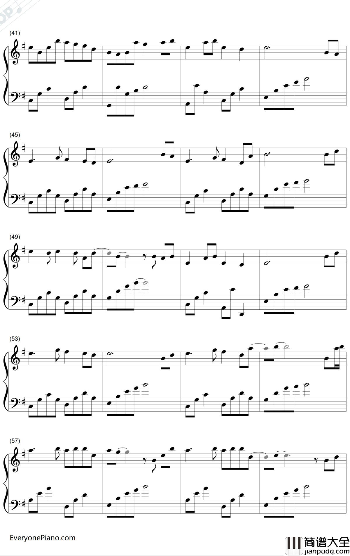 枫思秋月钢琴谱__赵海洋