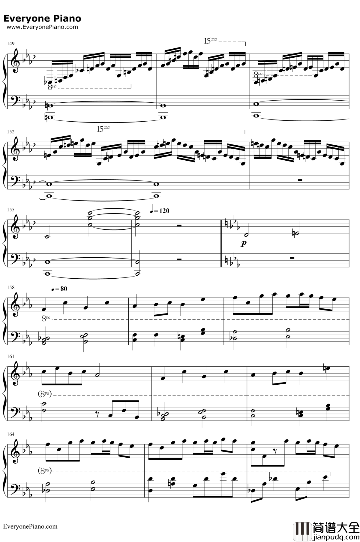 千年の孤独钢琴谱_东方Project_U.N.オーエンは彼女なのか