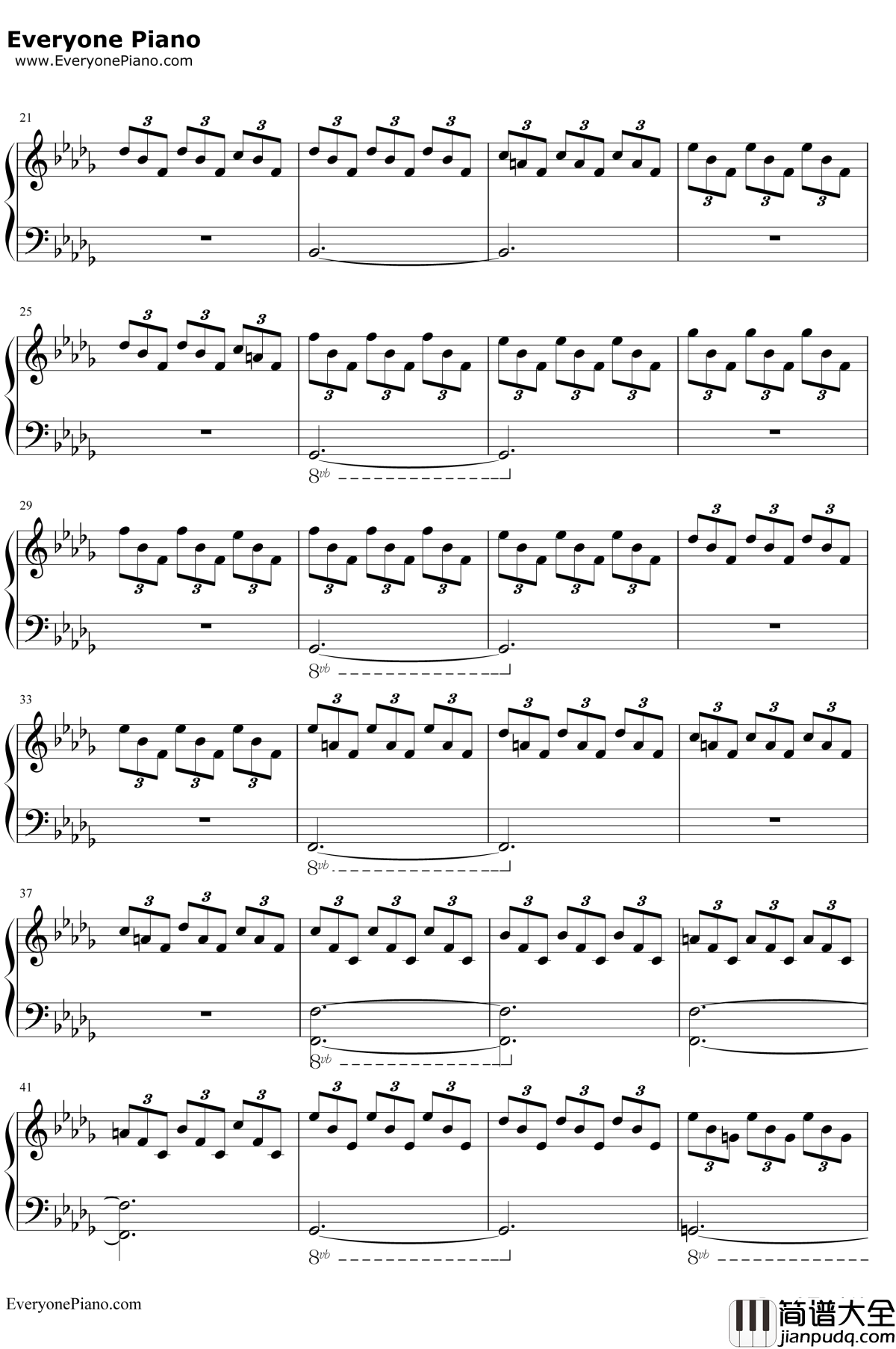 千年の孤独钢琴谱_东方Project_U.N.オーエンは彼女なのか