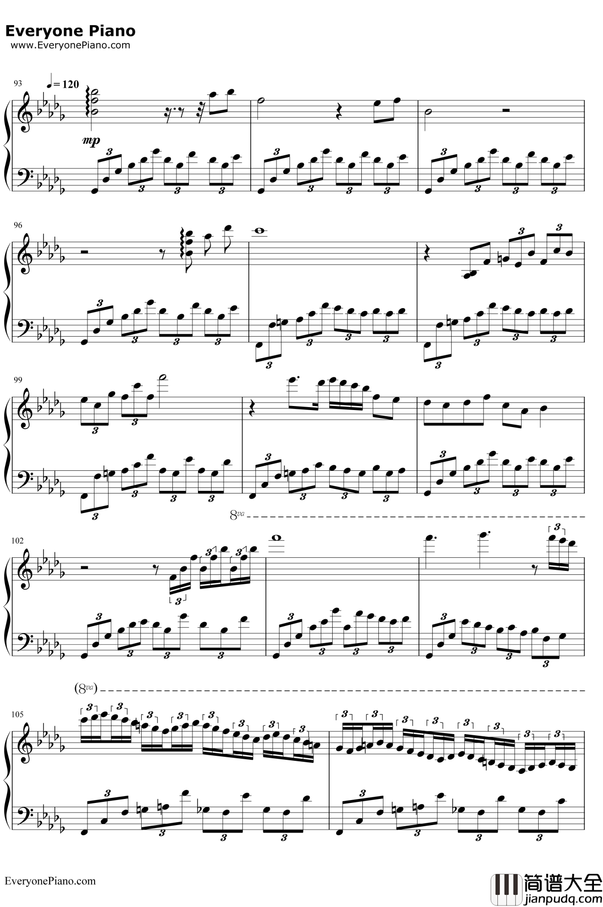 千年の孤独钢琴谱_东方Project_U.N.オーエンは彼女なのか