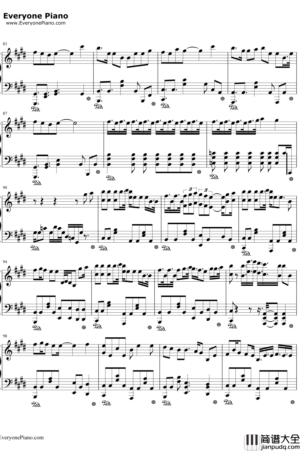 Hello/How_Are_You?钢琴谱_初音ミク_ハロ