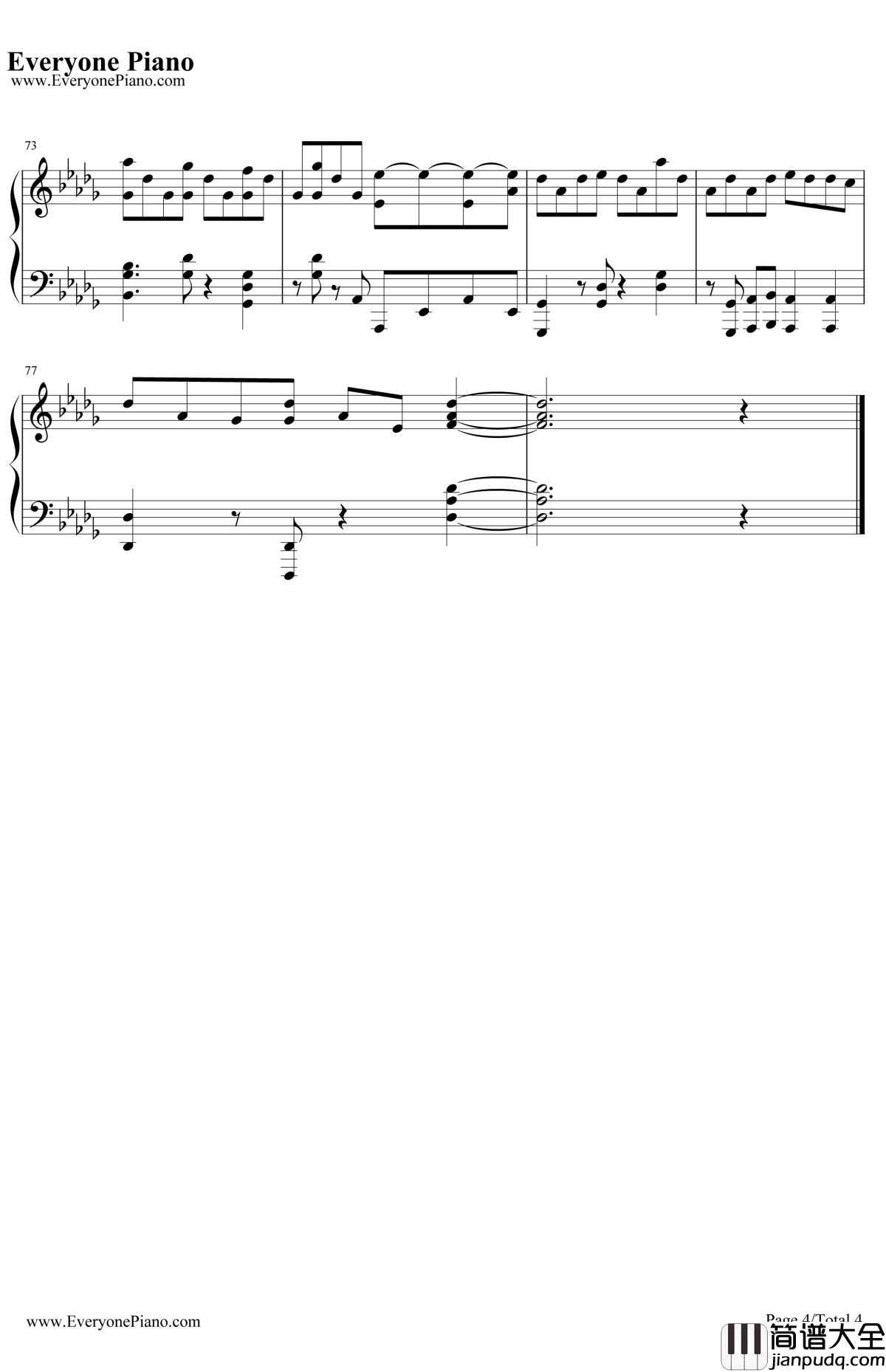 All_of_Me钢琴谱_JonSchmidt