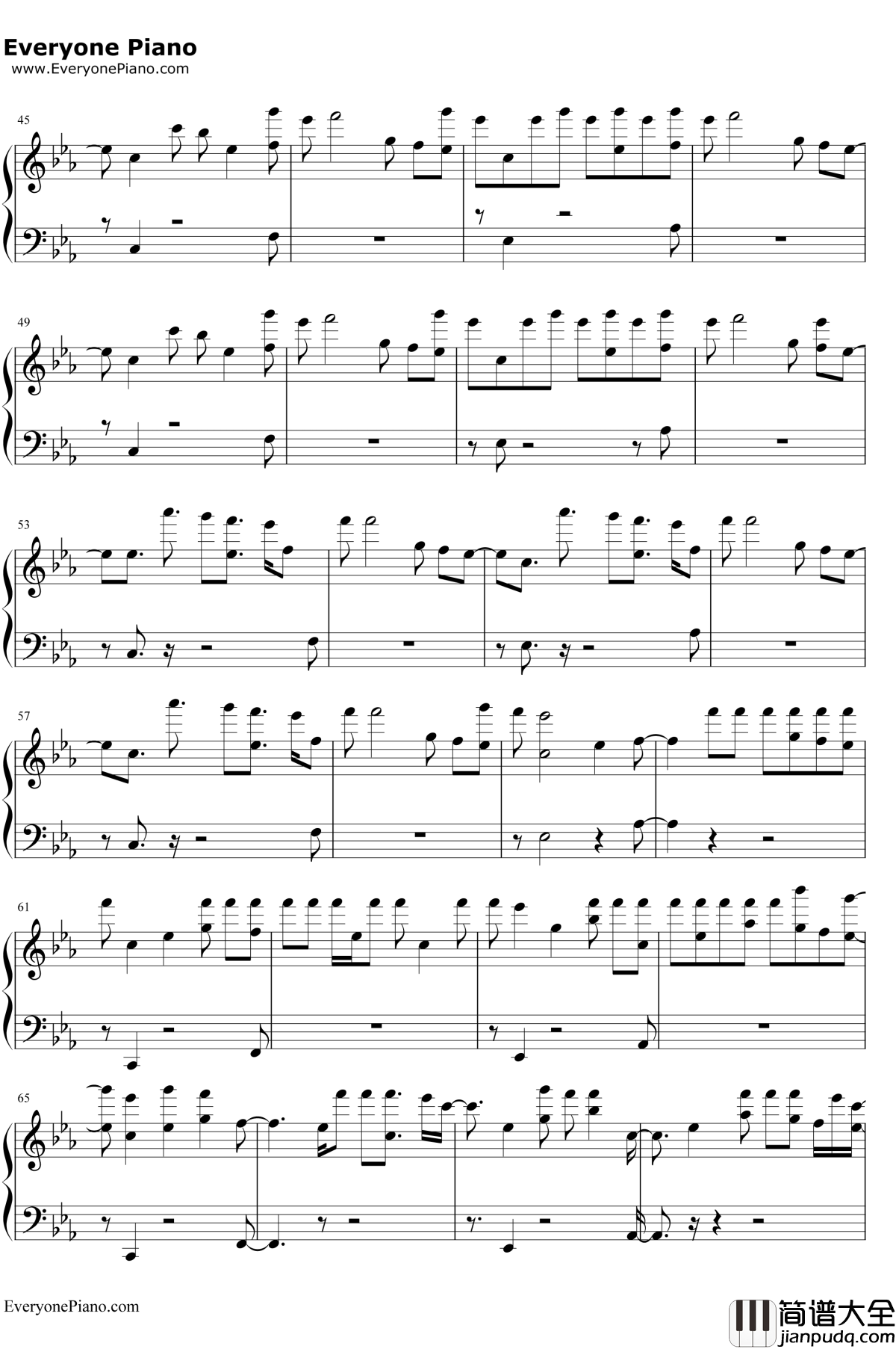 OMG钢琴谱_CamilaCabello