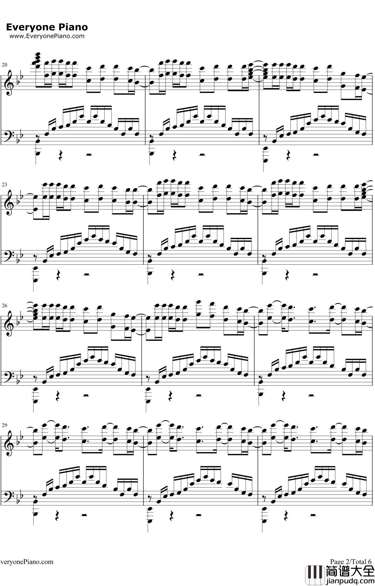 Steal_My_Girl钢琴谱_OneDirection