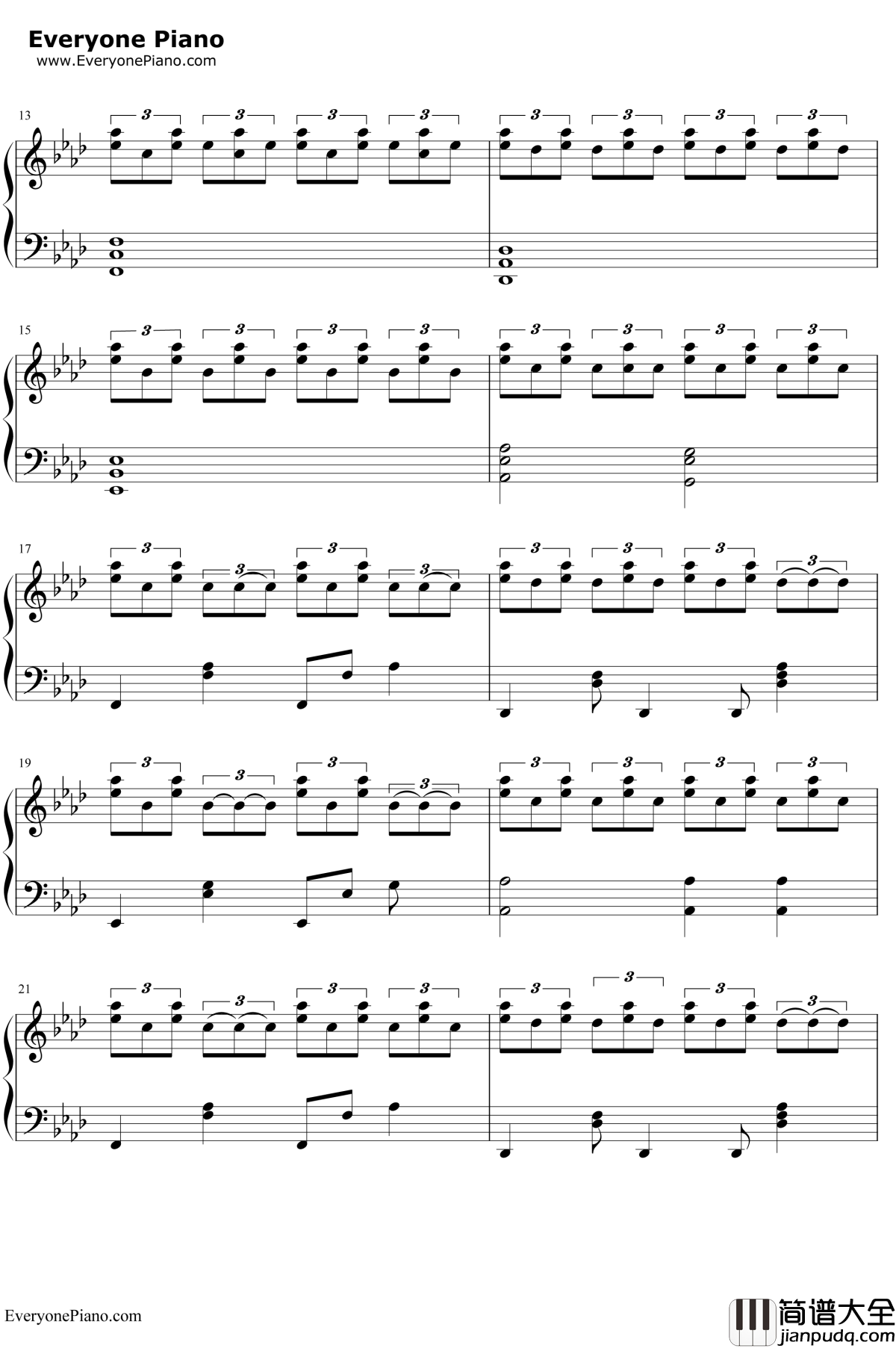 初音未来的消失钢琴谱_cosMo暴走P触手猴_初音ミクの消失_触手猴版本