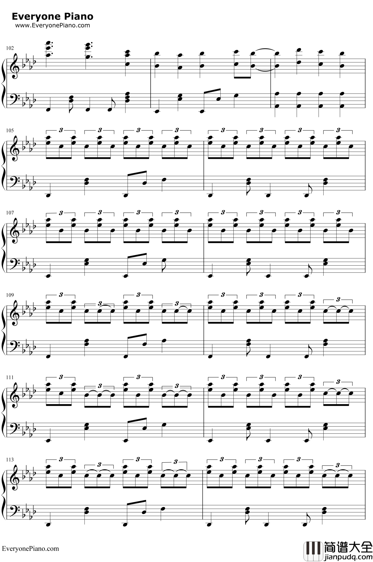 初音未来的消失钢琴谱_cosMo暴走P触手猴_初音ミクの消失_触手猴版本