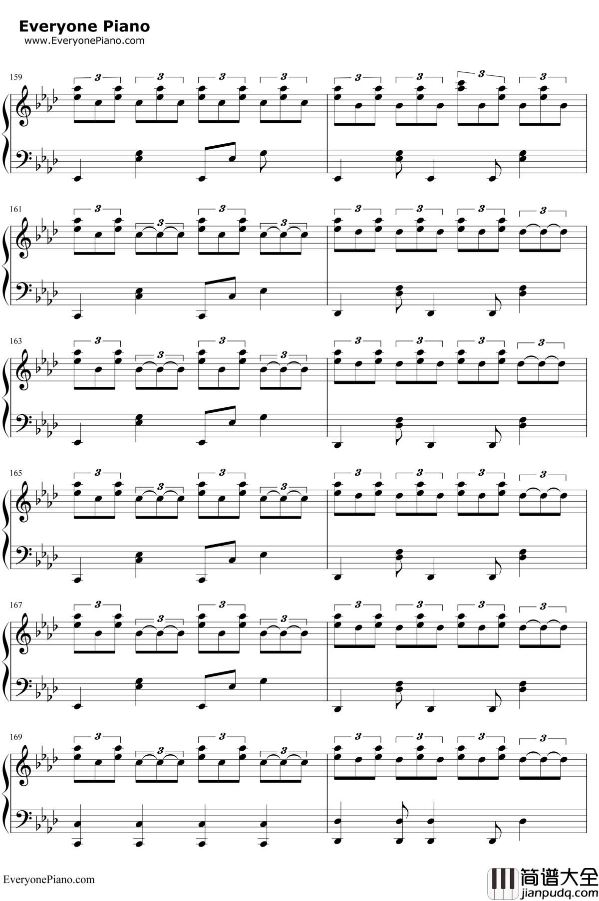 初音未来的消失钢琴谱_cosMo暴走P触手猴_初音ミクの消失_触手猴版本