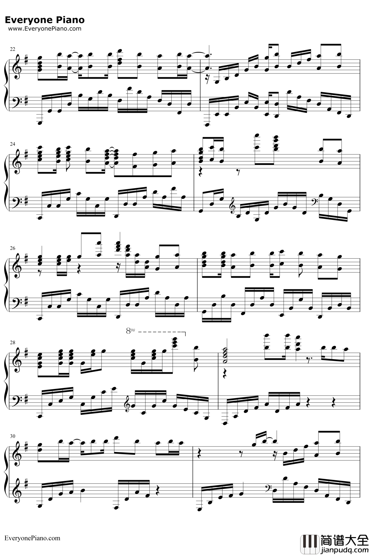 Courage钢琴谱_户松遥_刀剑神域ⅡOP2