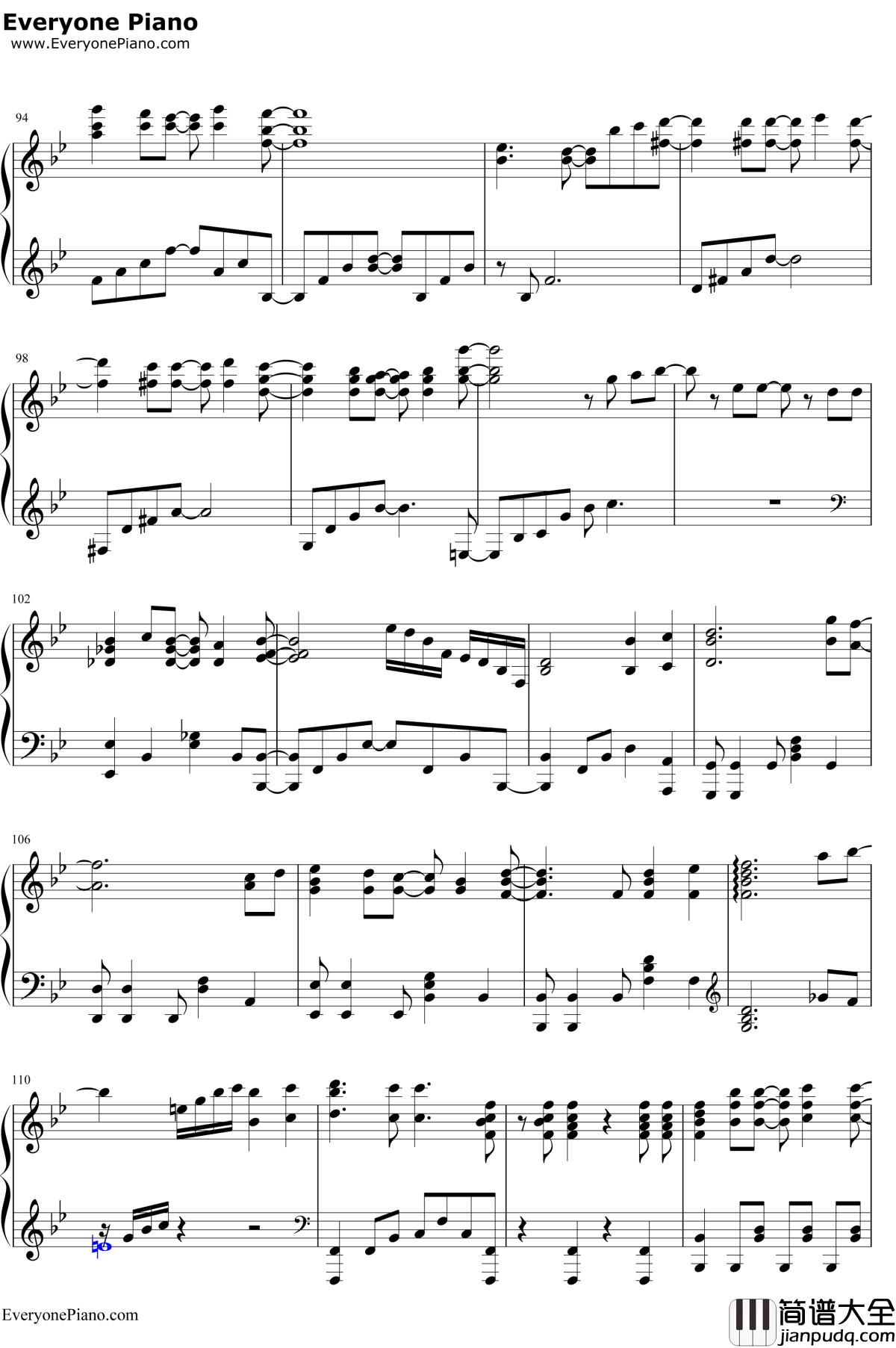 地球最后の告白を钢琴谱_GUMI