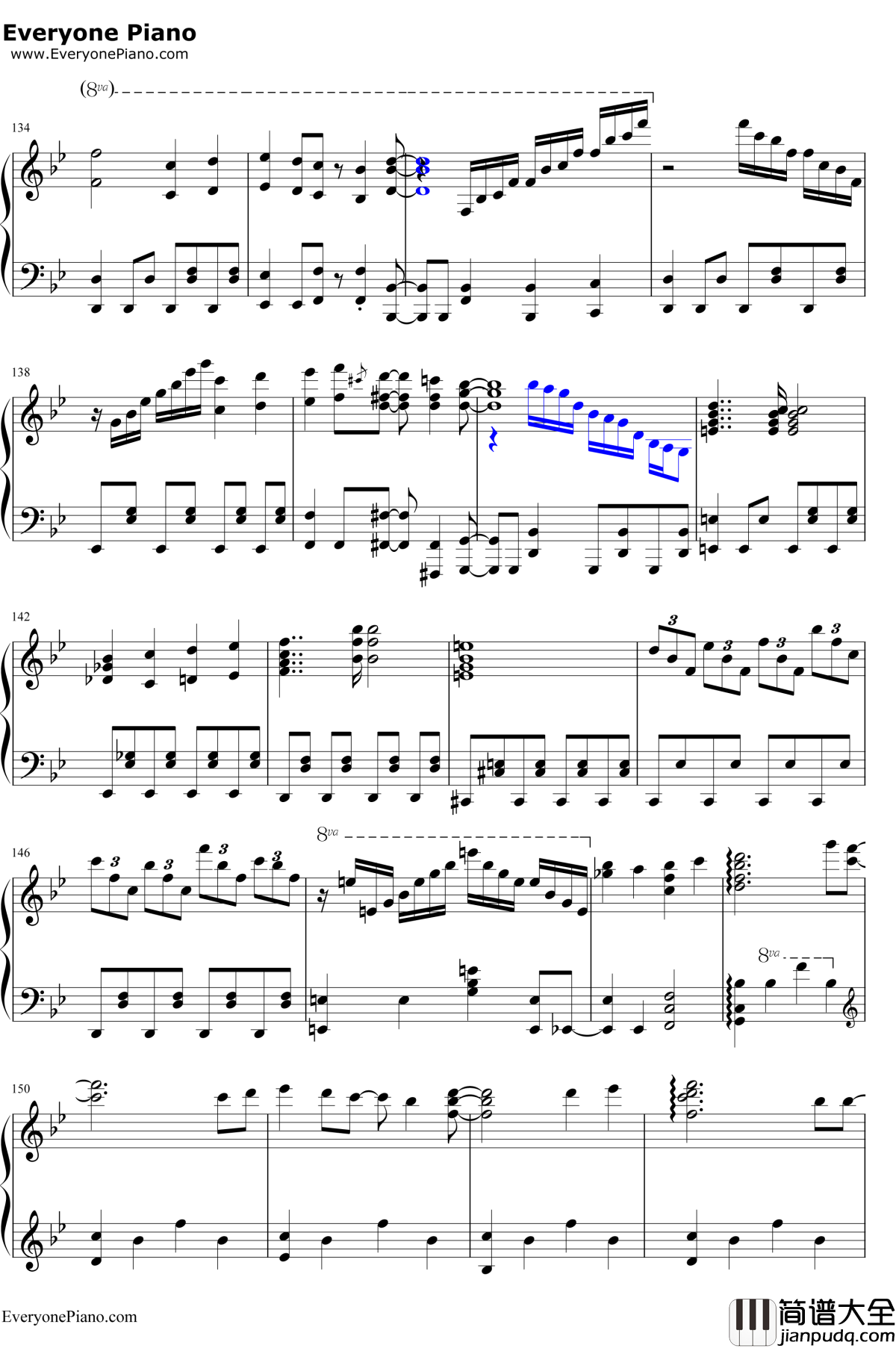 地球最后の告白を钢琴谱_GUMI