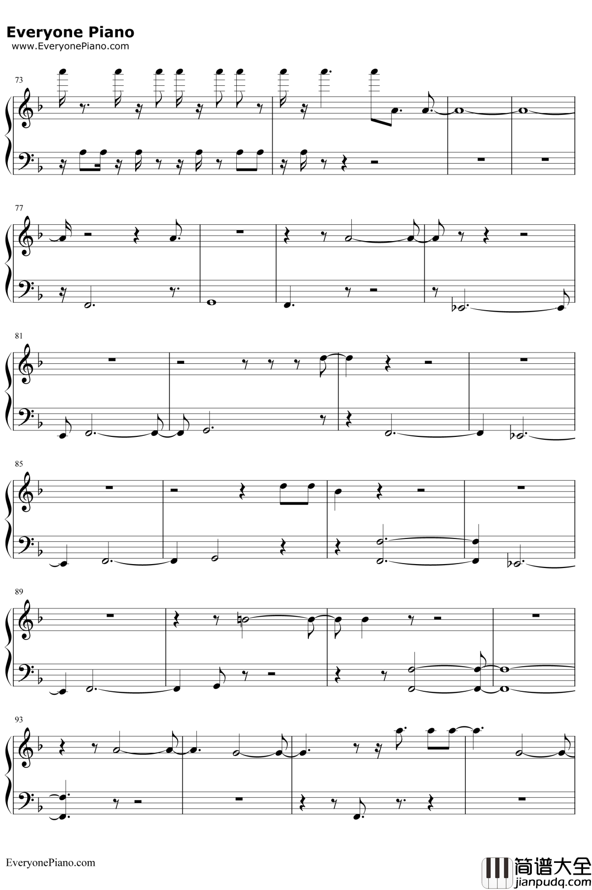 Young钢琴谱_TheChainsmokers