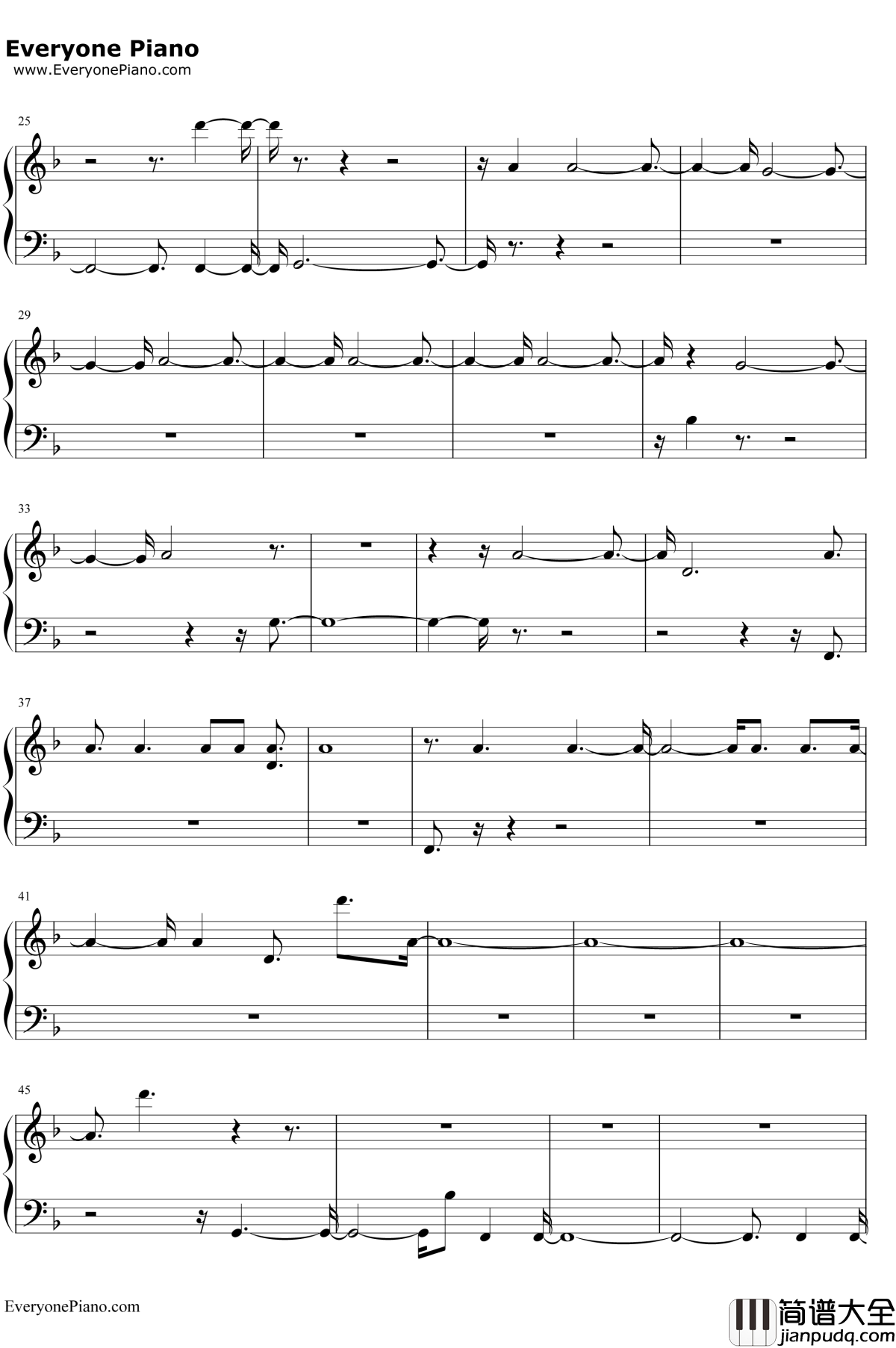 Young钢琴谱_TheChainsmokers