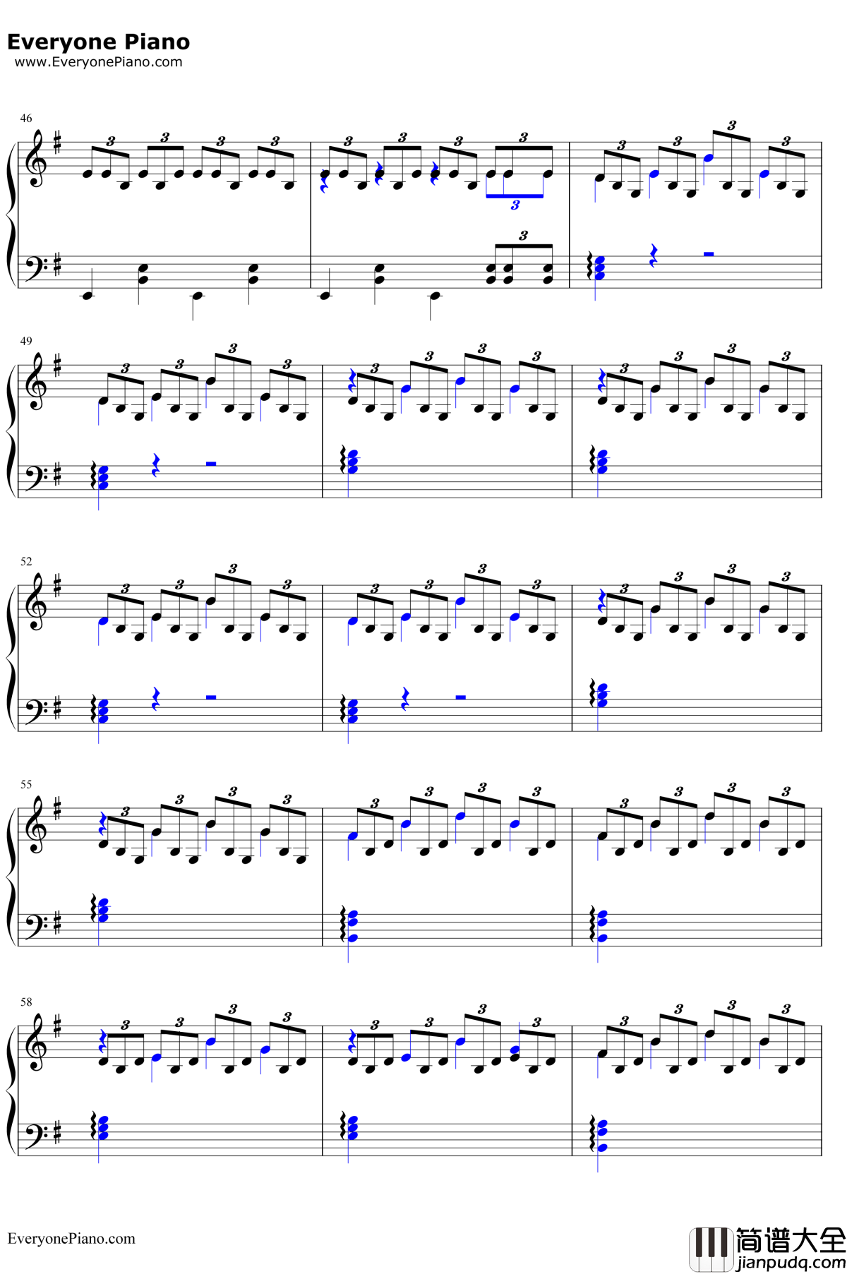 The_Last_of_Us钢琴谱_GustavoSantaolalla__美国末日_主题钢琴曲