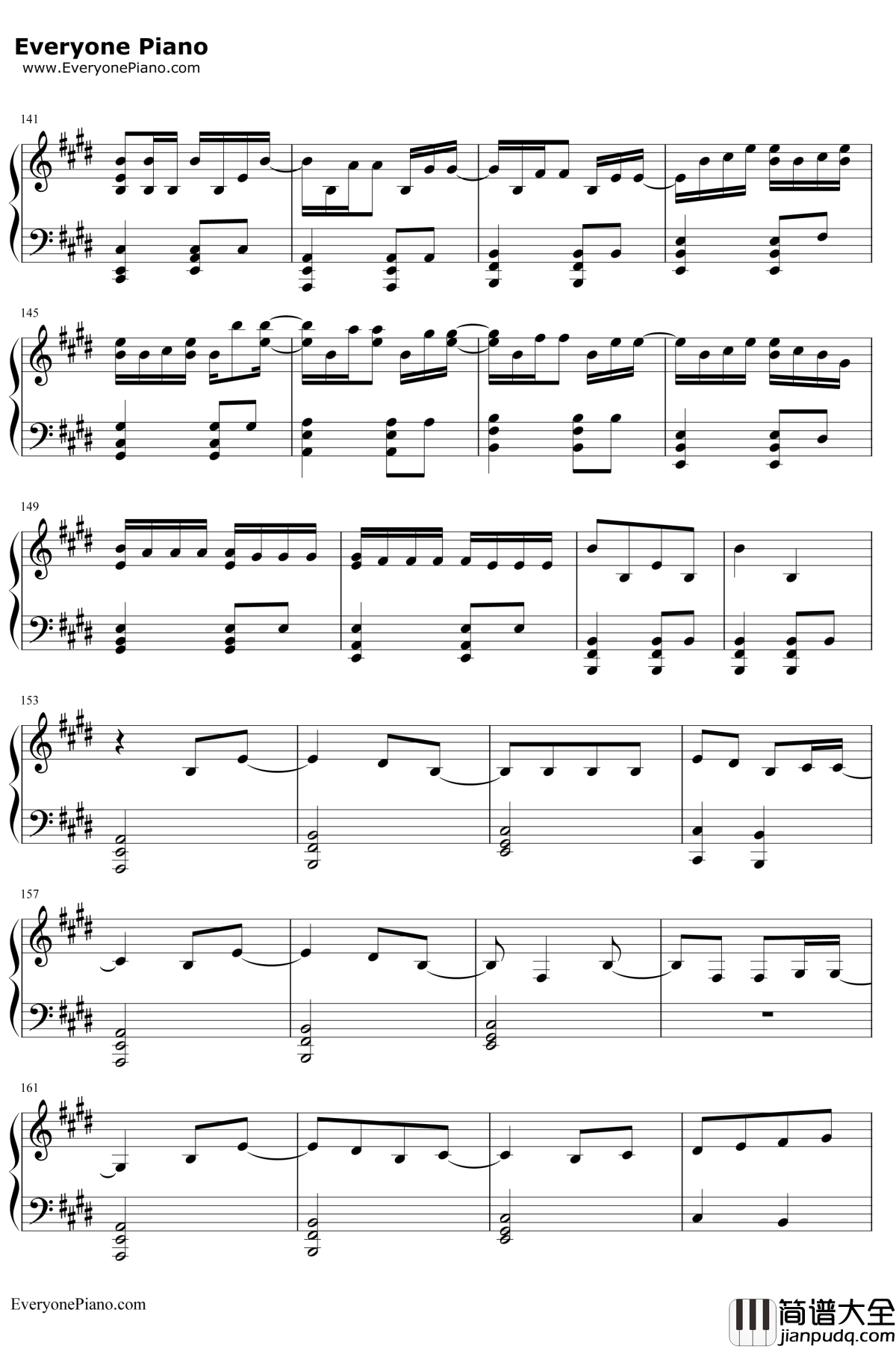 楔钢琴谱__奥华子