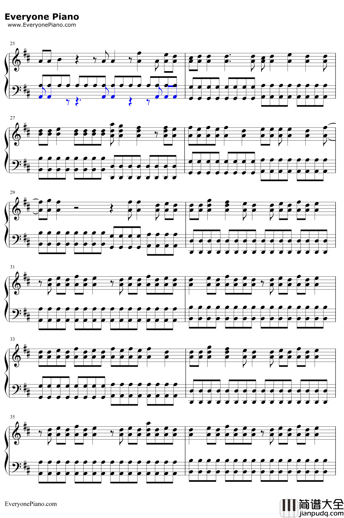 Love_Story钢琴谱_TaylorSwift_爱的故事