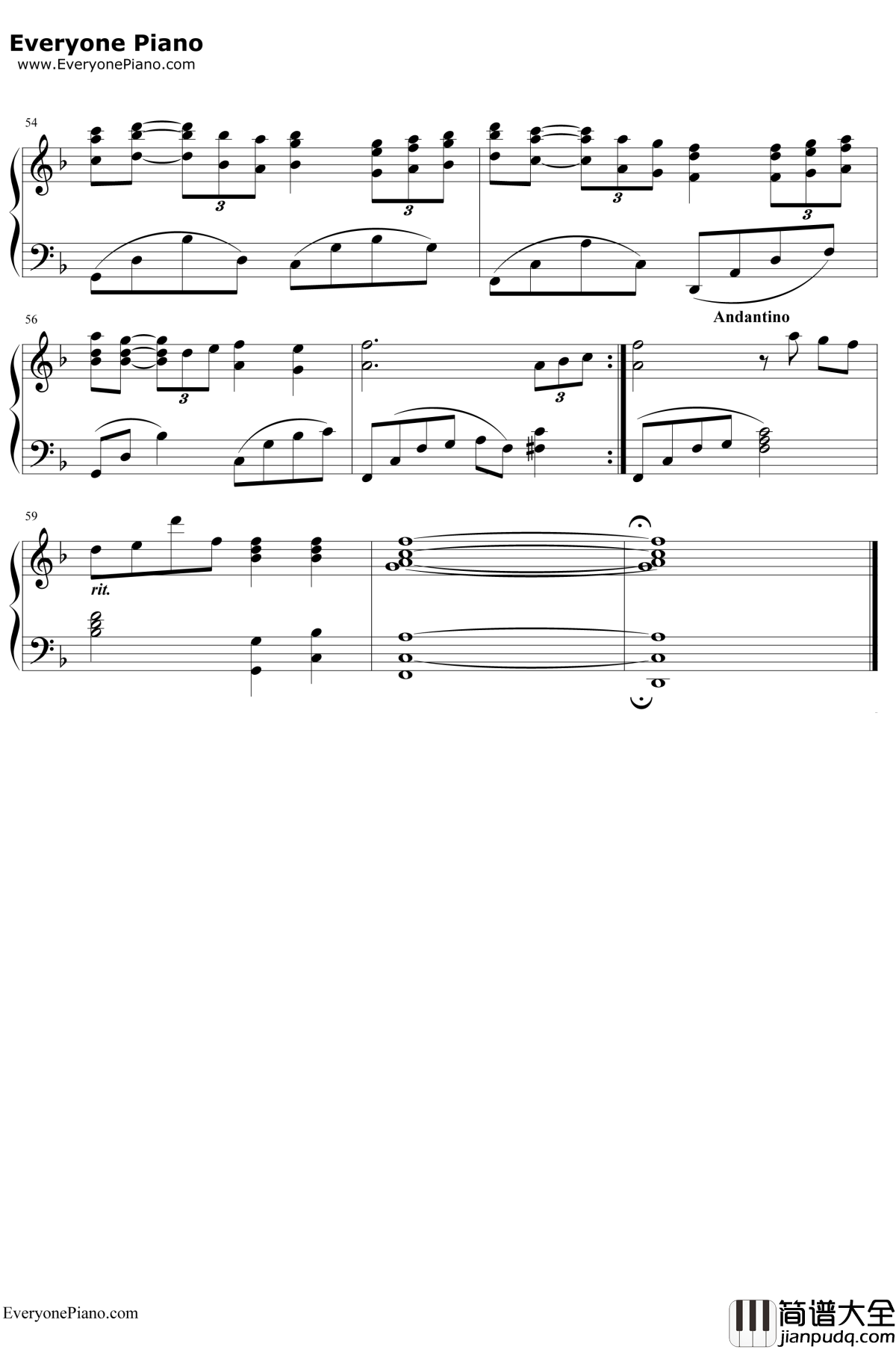 白天不懂夜的黑钢琴谱__黄小琥