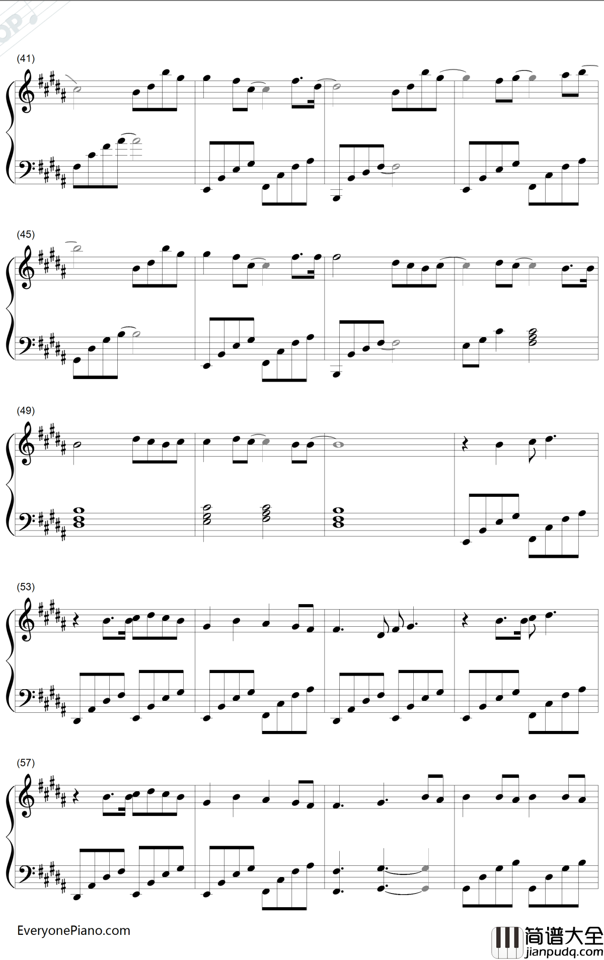 万物初始之风钢琴谱_平原绫香_はじまりの風_彩云国物语OP