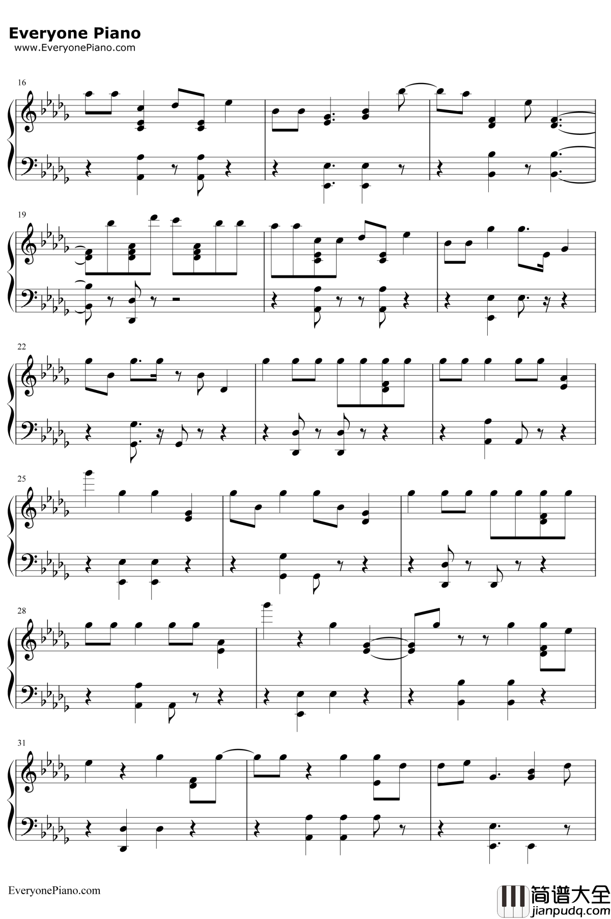 Love_So_Soft钢琴谱_KellyClarkson