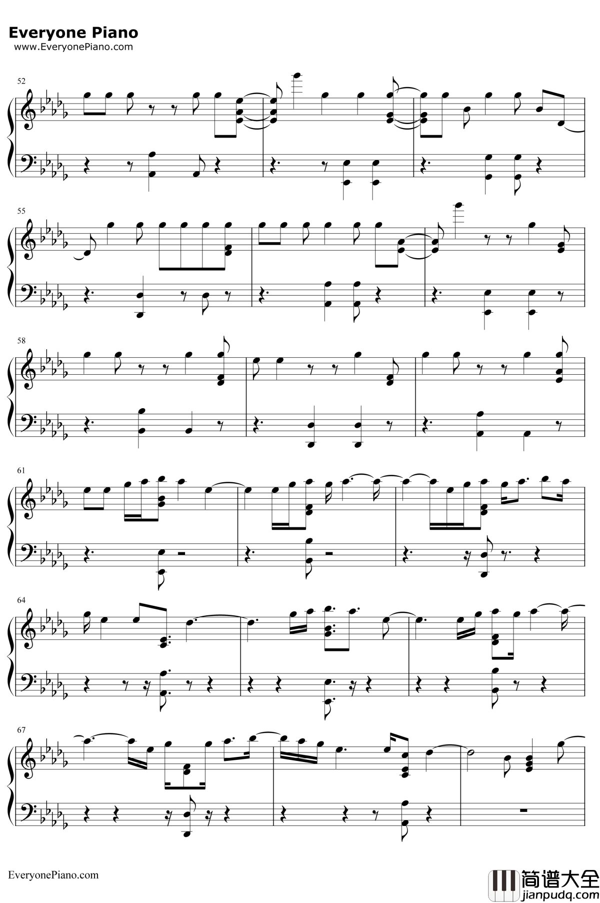 Love_So_Soft钢琴谱_KellyClarkson