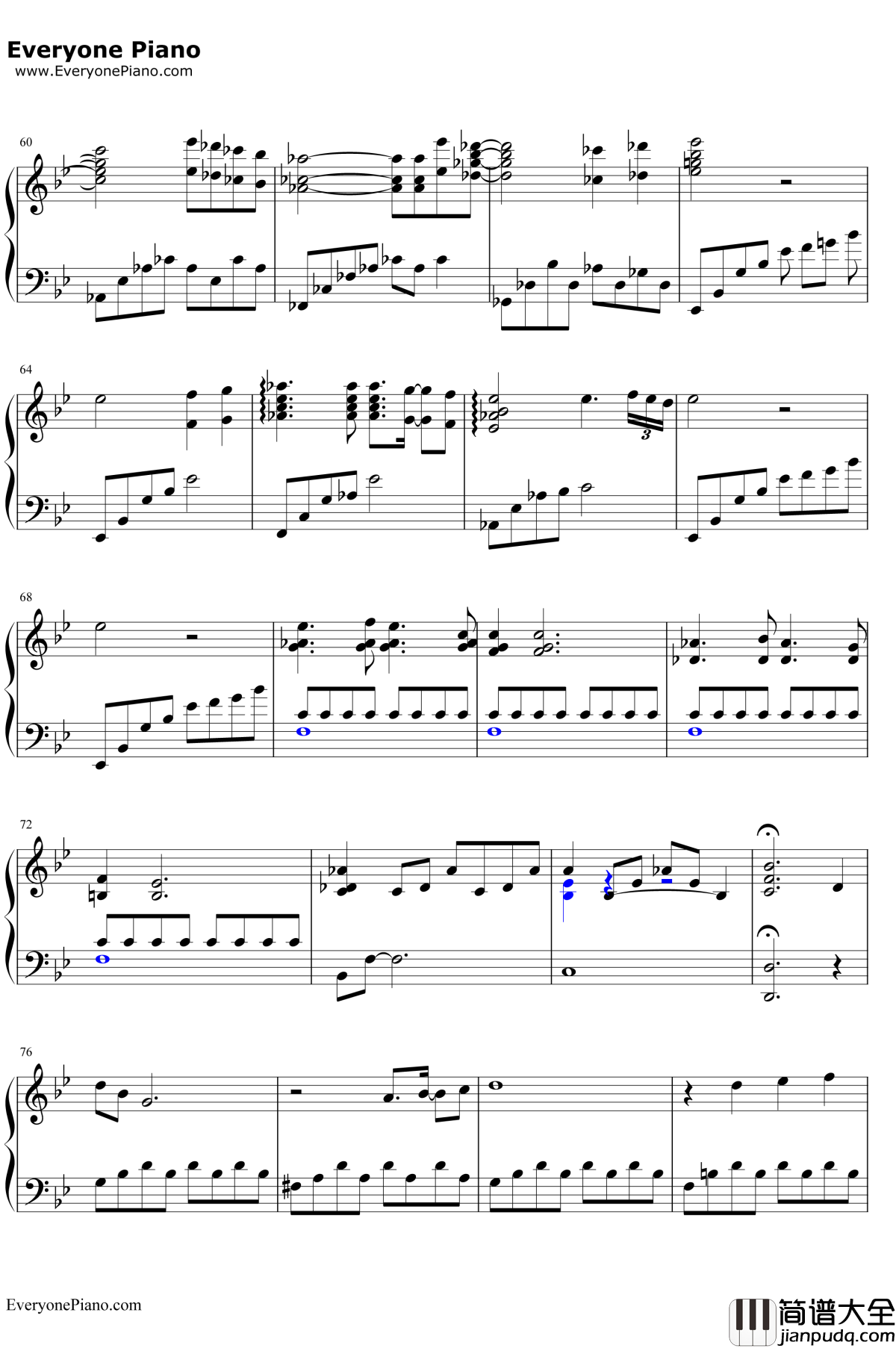 Hatsukoi钢琴谱_久石让__初恋_（はつ恋）主题曲