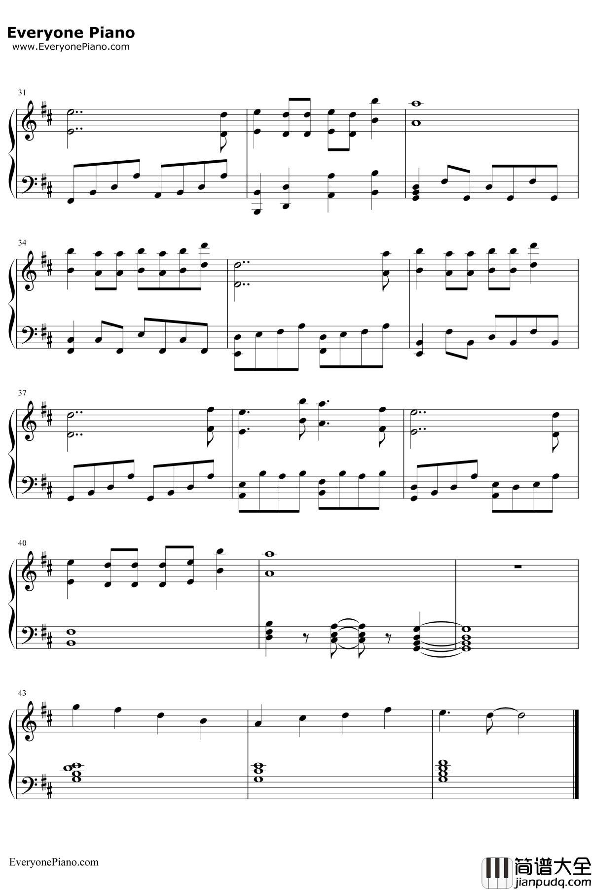 神様はじめました钢琴谱_ハナエEMI音乐_神様はじめましたOP_元气少女缘结神OP