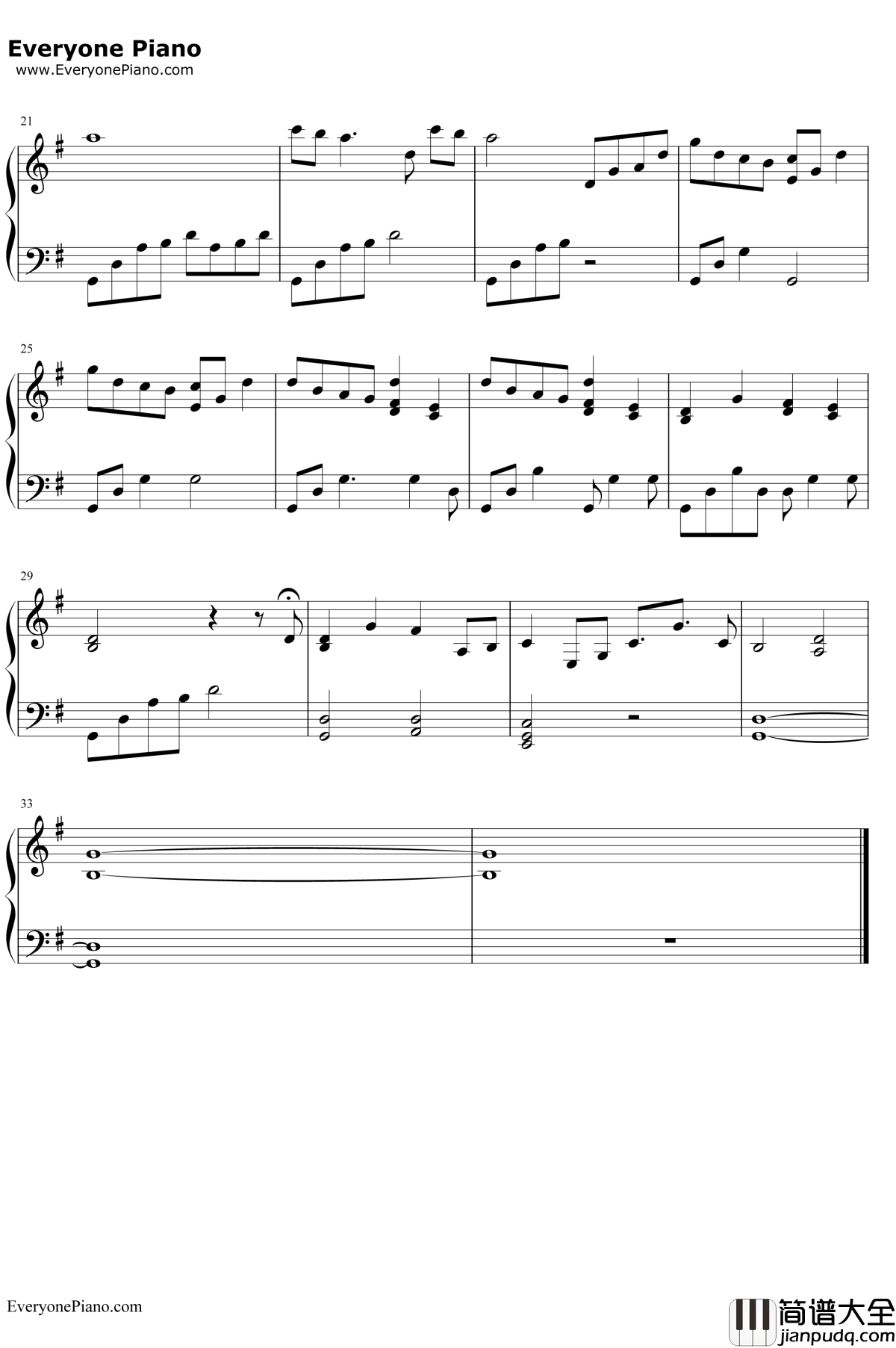 ガルガンティアよ永遠に钢琴谱_岩代太郎_翠星之加尔刚蒂亚原声音乐