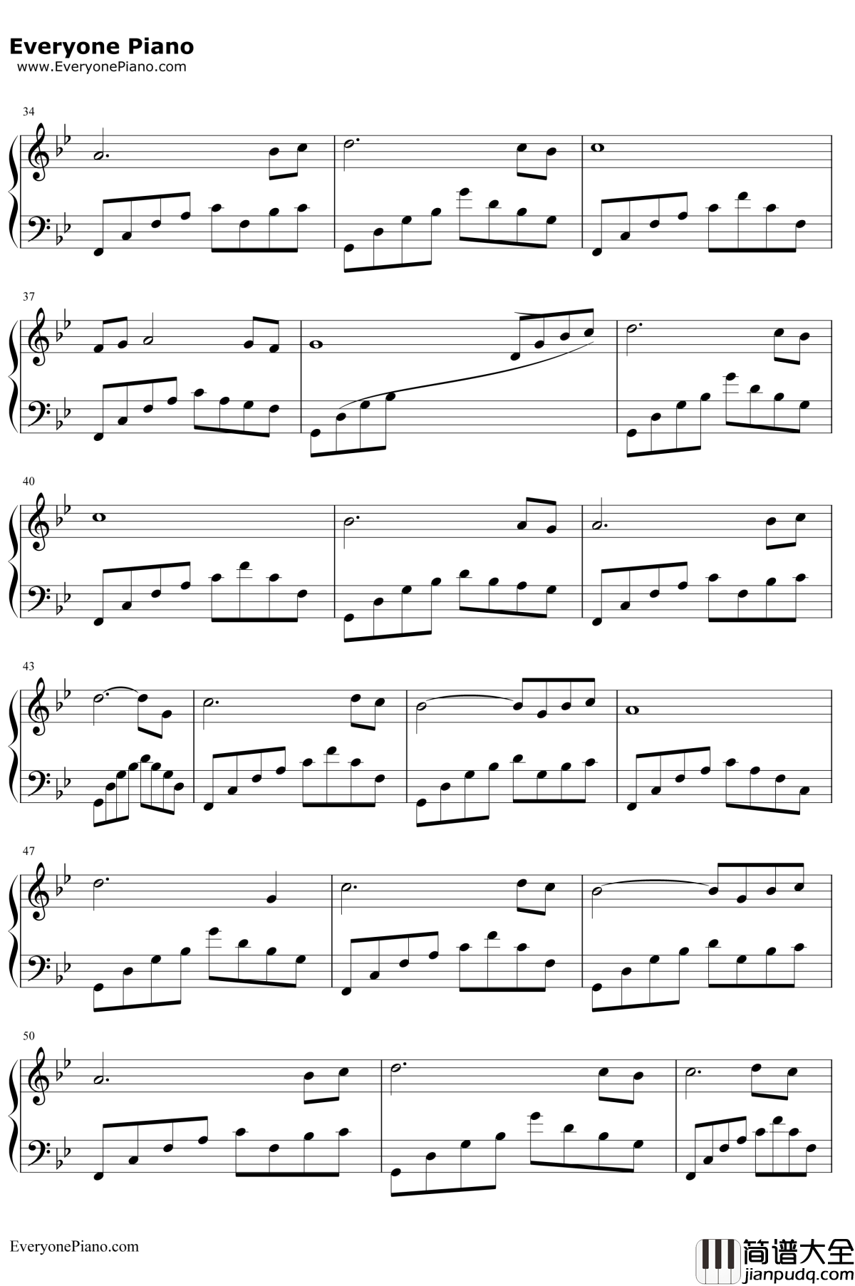 孤星独吟钢琴谱_周思贤_风云雄霸天下插曲