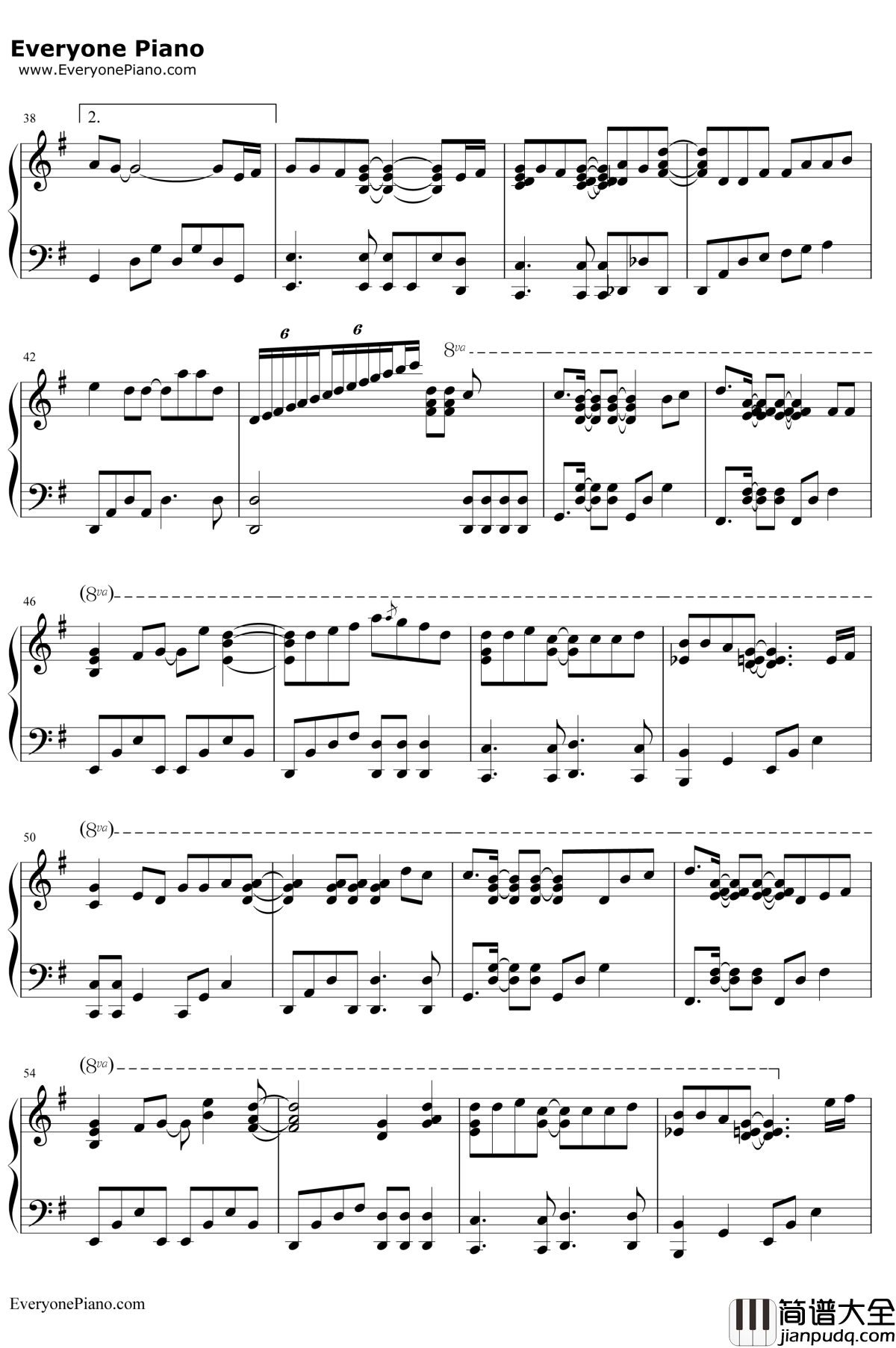 很想讨厌你钢琴谱_林夏微_单恋双城主题曲