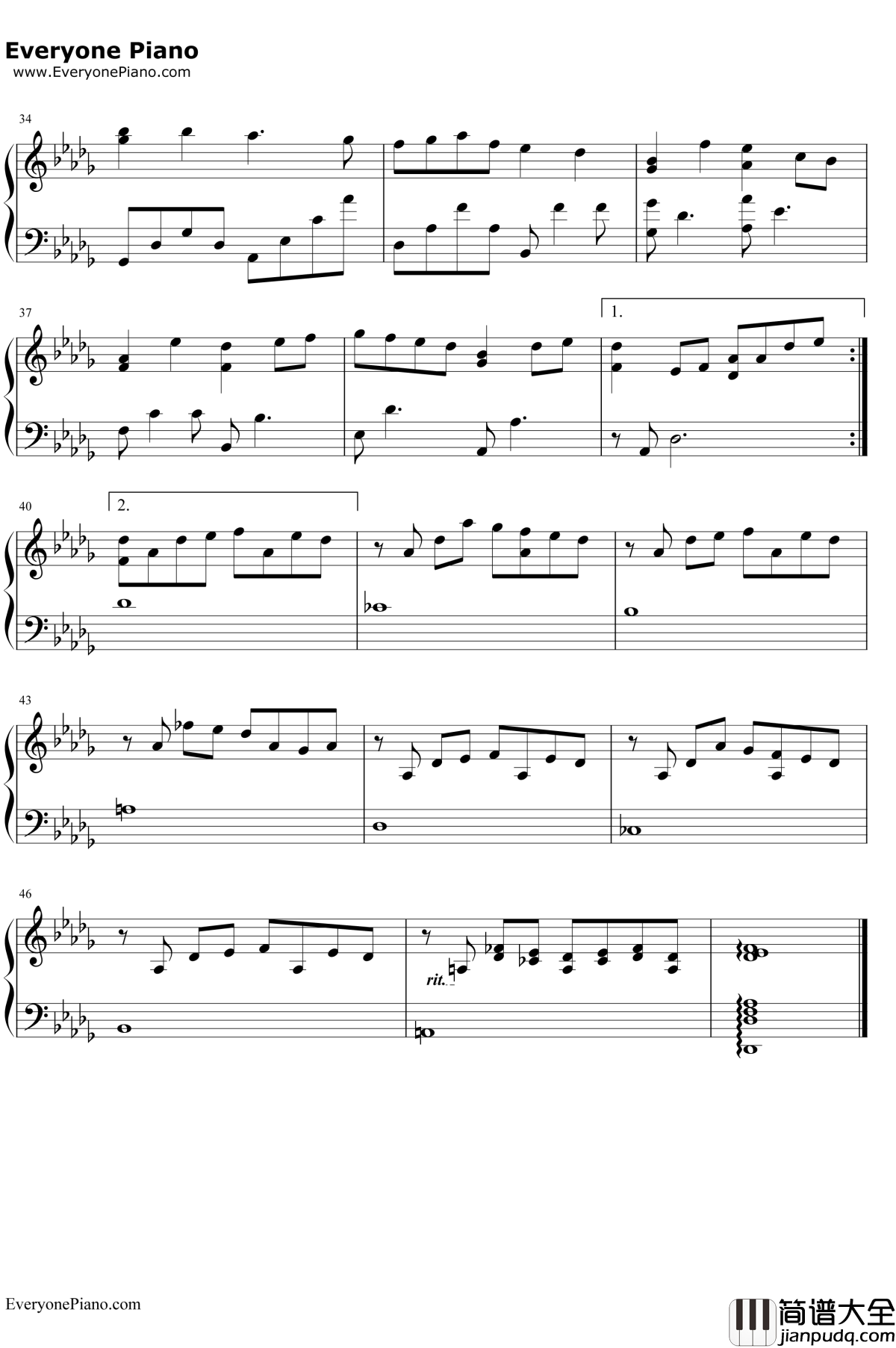 雪之梦钢琴谱__班得瑞