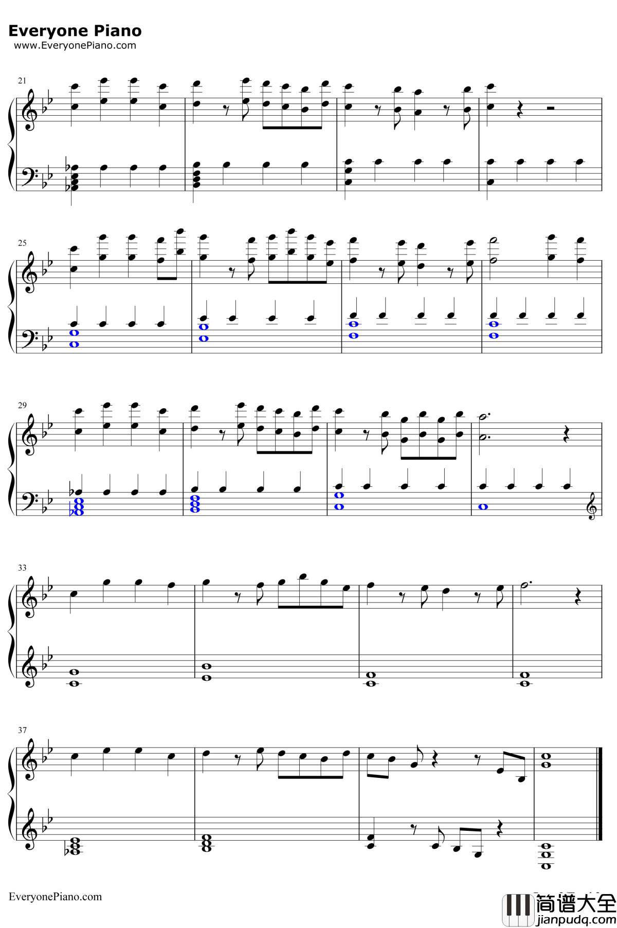 跳舞的线钢琴谱_DL